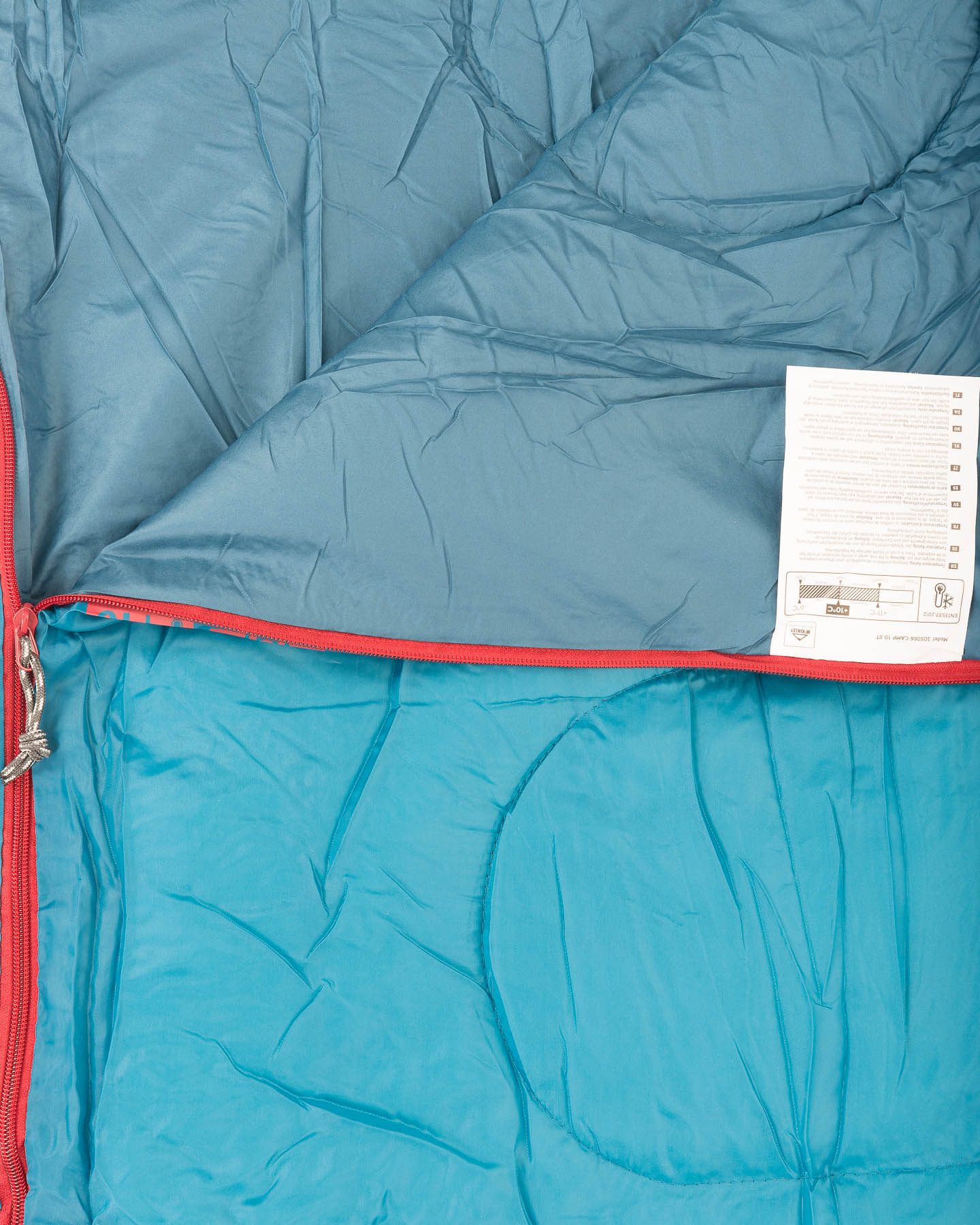 Sacco a pelo sintetico MCKINLEY CAMP 10 COPERTA IIT - Blu - 3 | Cisalfa Sport