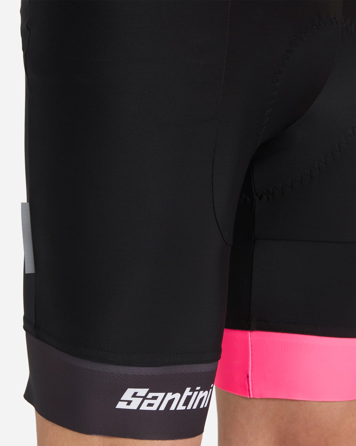 Short ciclismo SANTINI RACING VIRTUS + ECO MAX W - Nero - 3 | Cisalfa Sport