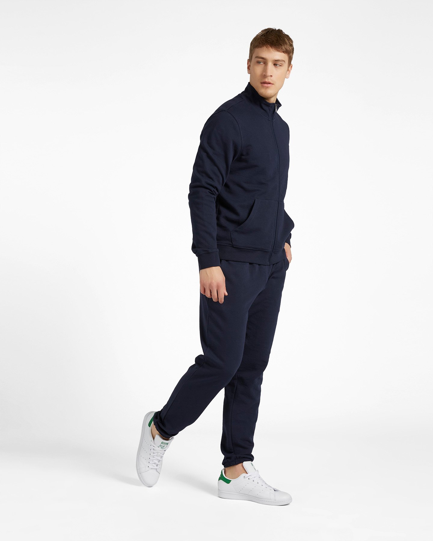 Felpa ABC TRACK FULLZIP M - Blu - 3 | Cisalfa Sport
