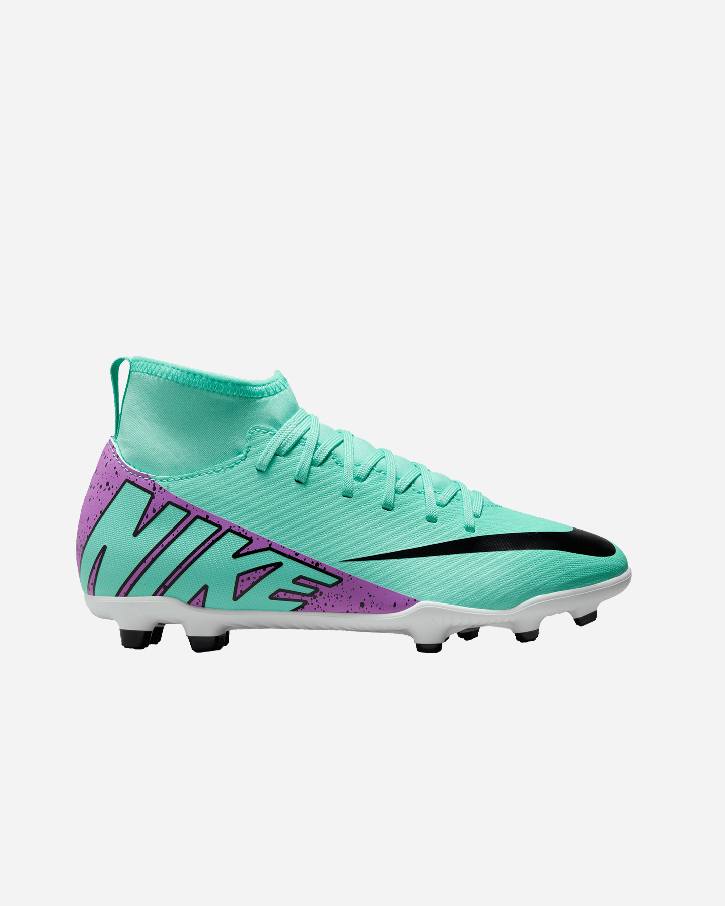 Scarpe calcio NIKE MERCURIAL SUPERFLY 9 CLUB FG JR - Azzurro - 0 | Cisalfa Sport
