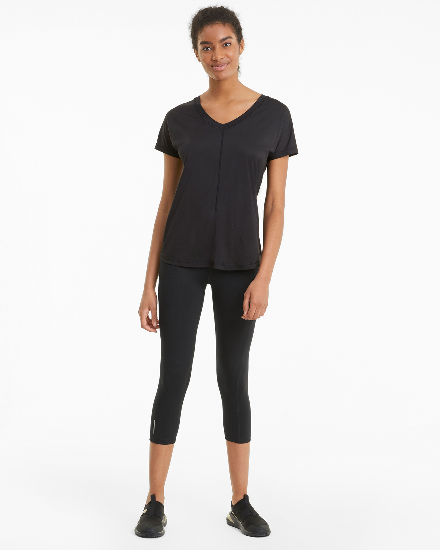 Corsaro PUMA FAVORITE FOREVER 3/4 W - Nero - 4 | Cisalfa Sport