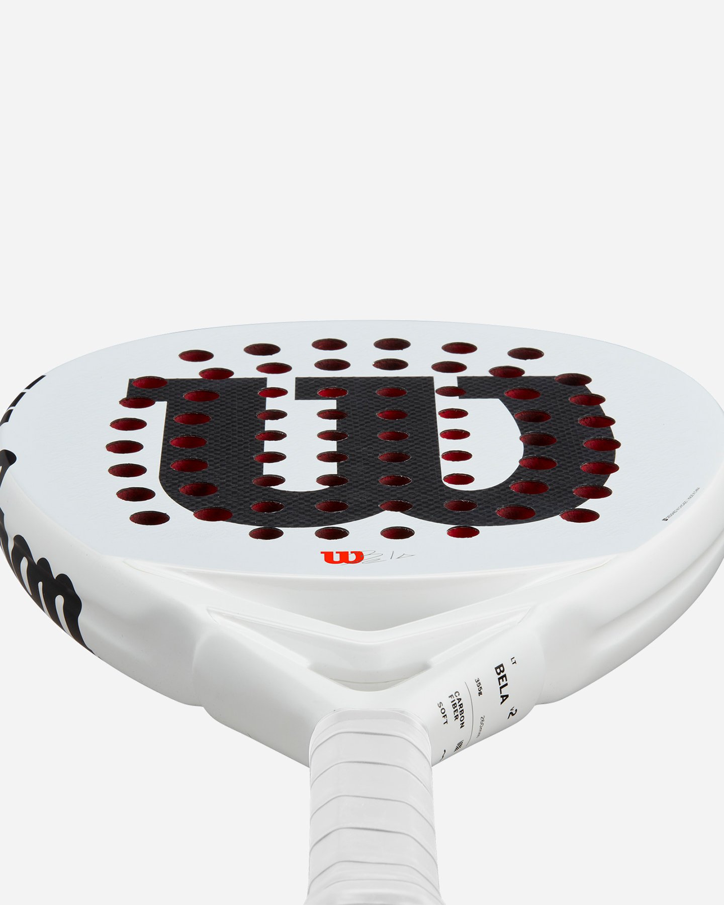 Racchetta padel intermedia WILSON BELA LT V2.5 PADEL  - Bianco - 3 | Cisalfa Sport