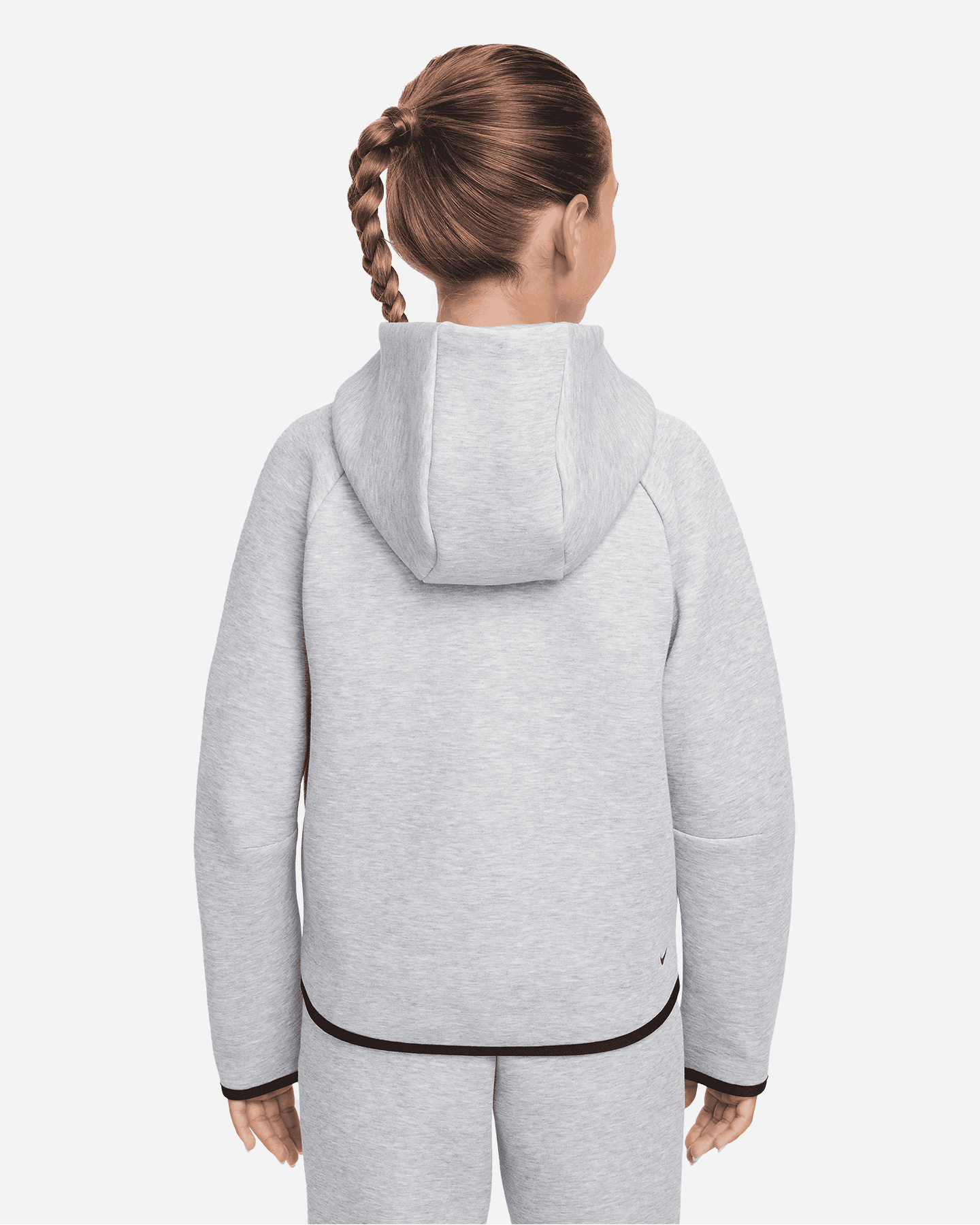 Felpa NIKE TECH FLEECE 2 JR - Grigio - 1 | Cisalfa Sport