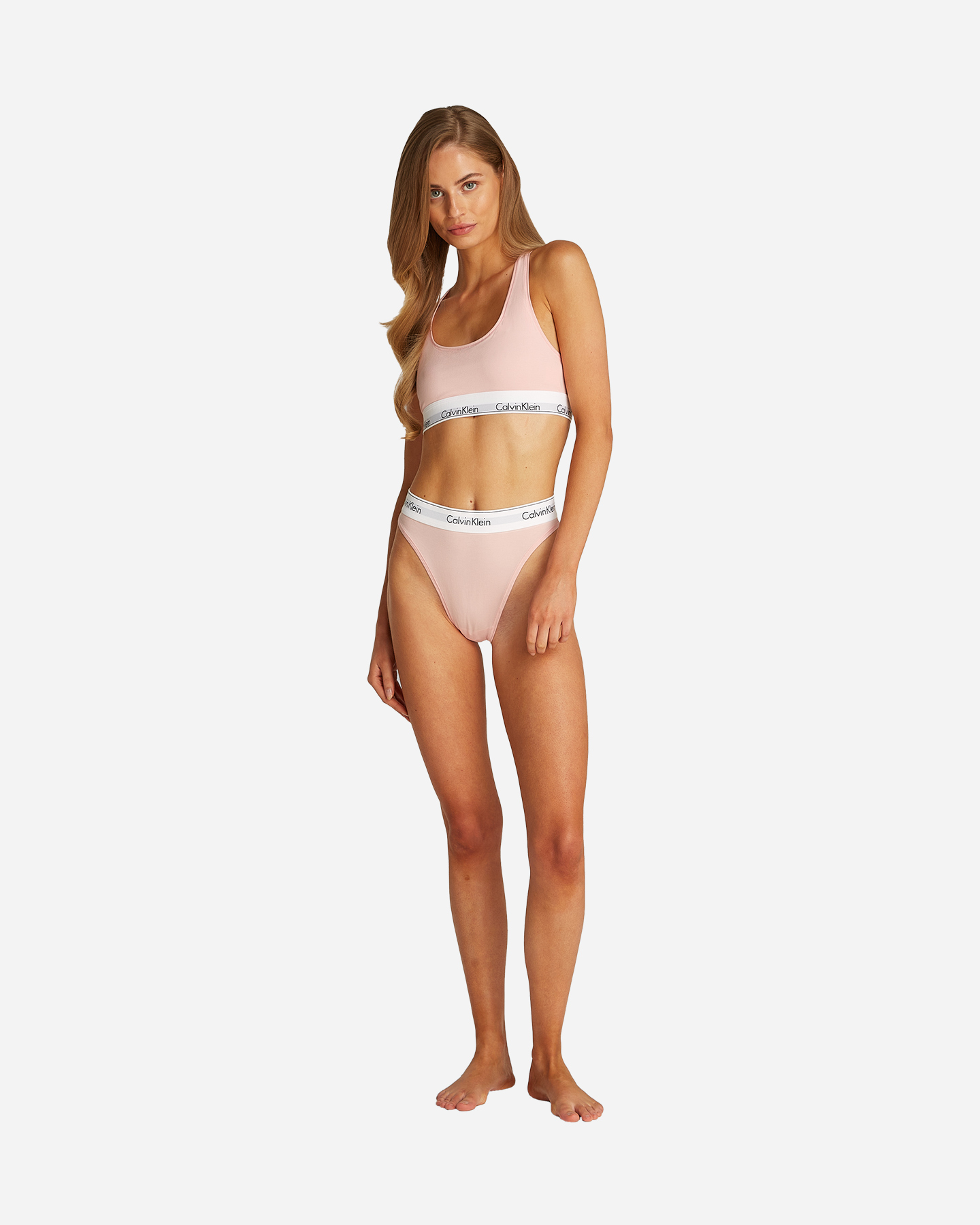 Intimo CALVIN KLEIN UNDERWEAR SLIP HIGH LEG TANGA W - Rosa - 2 | Cisalfa Sport