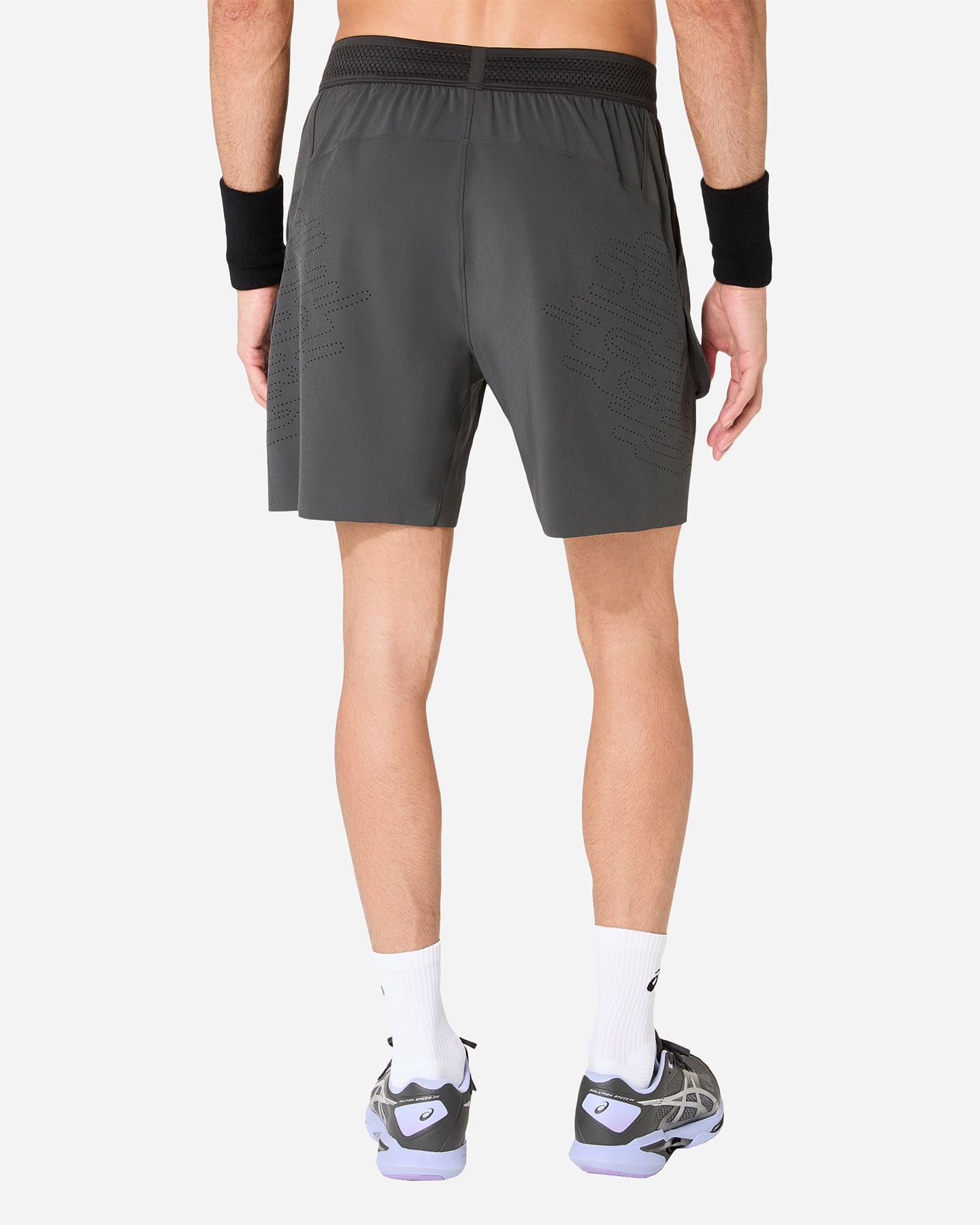 Pantaloncini tennis ASICS MATCH 7IN M - Grigio - 2 | Cisalfa Sport