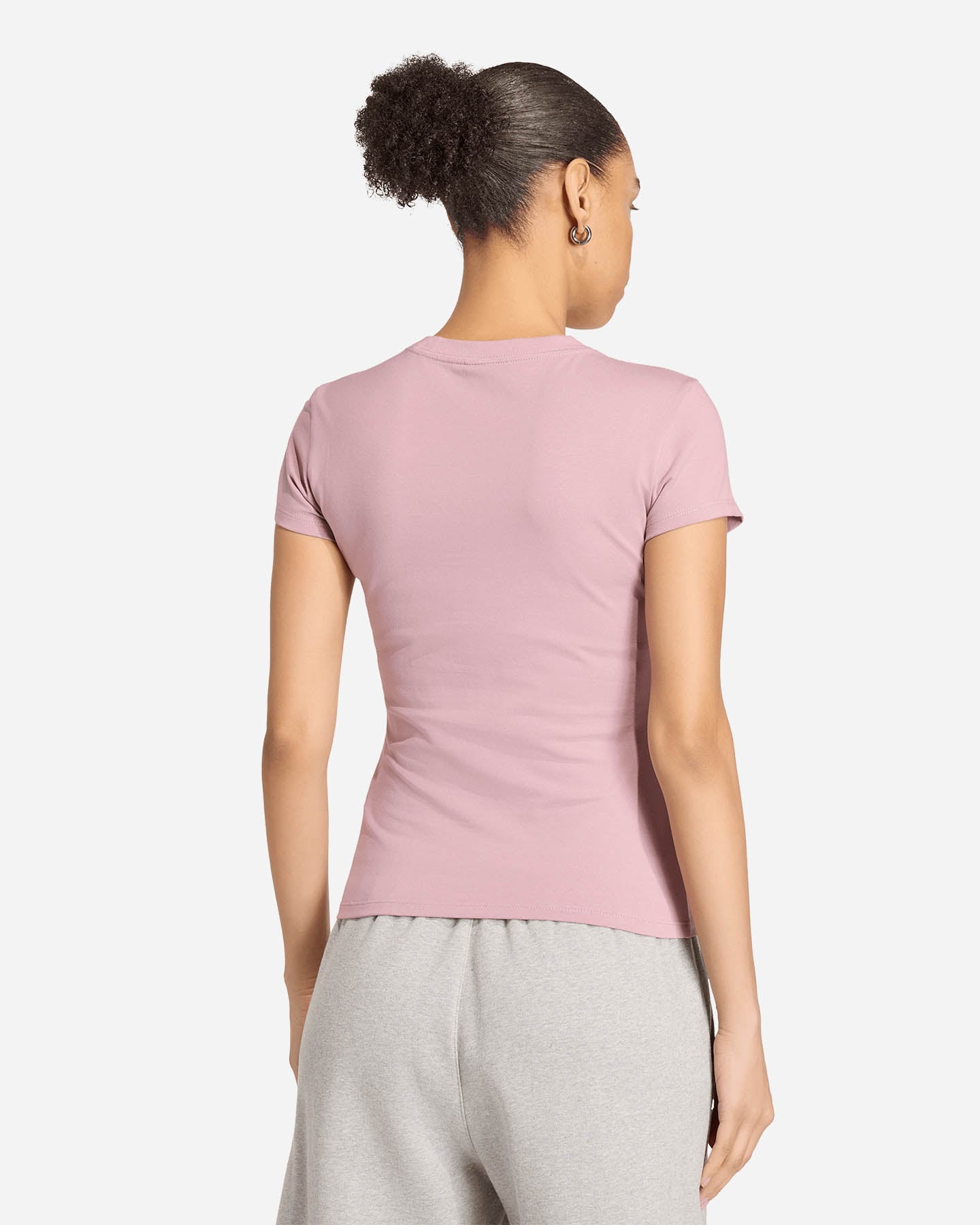 T-shirt ADIDAS ESSENTIAL W - Rosa - 3 | Cisalfa Sport