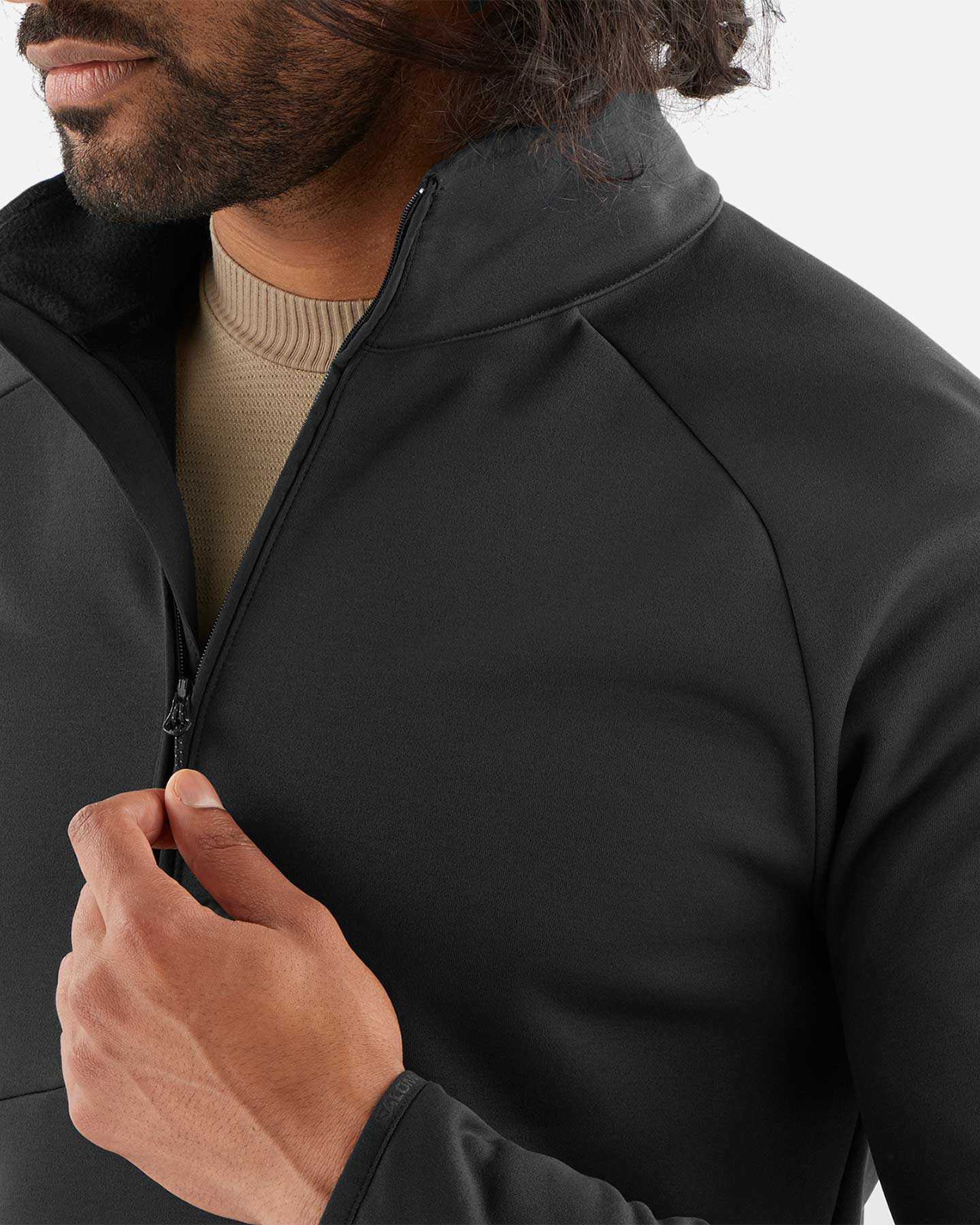 Pile SALOMON ESSENTIAL WARM M - Nero - 3 | Cisalfa Sport