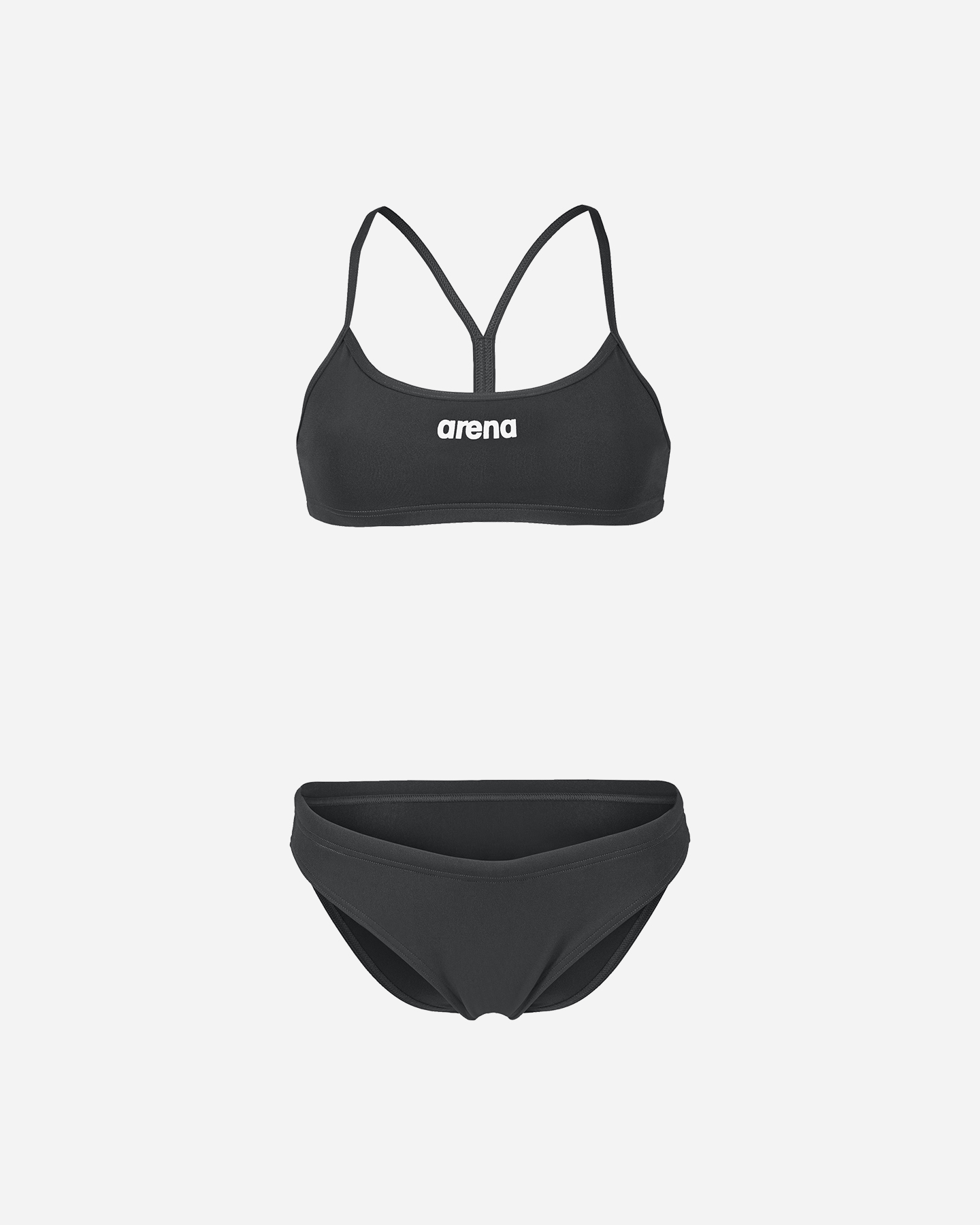 Costume piscina ARENA BANDEAU SOLID W - Verde - 0 | Cisalfa Sport