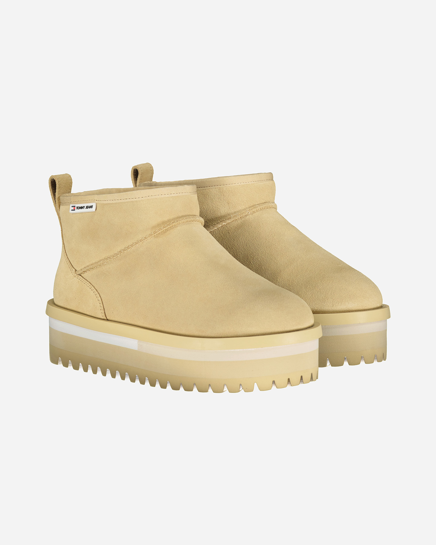 Scarponcino TOMMY HILFIGER SUEDE FLATFORM BOOT W - Oro - 1 | Cisalfa Sport