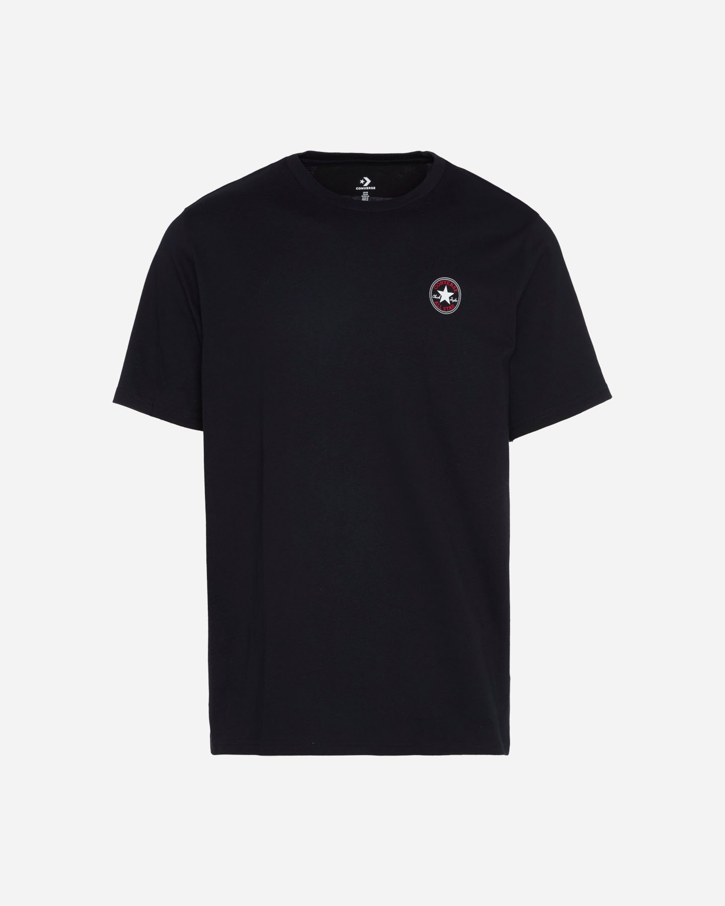 T-shirt CONVERSE SMALL LOGO CHUCK PATCH M - Nero - 0 | Cisalfa Sport