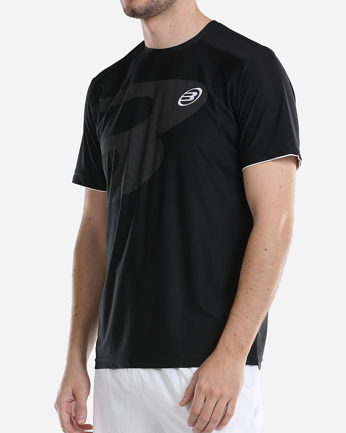 T-shirt tennis BULLPADEL YAPAR M - Nero - 1 | Cisalfa Sport