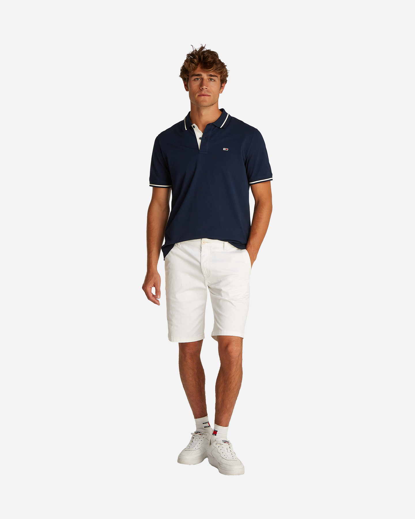 Polo TOMMY HILFIGER PIQUET M - Blu - 3 | Cisalfa Sport