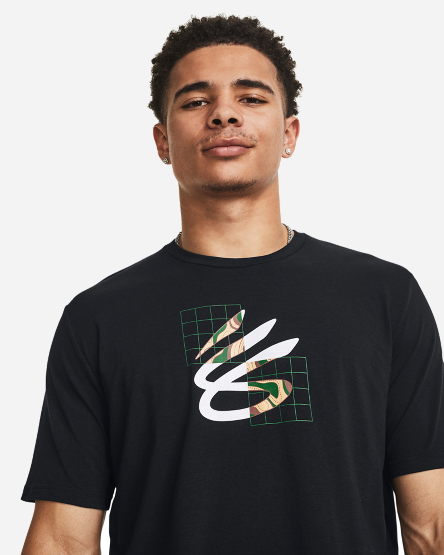 Maglia basket UNDER ARMOUR CURRY CAMP GRAPHIC M - Nero - 3 | Cisalfa Sport