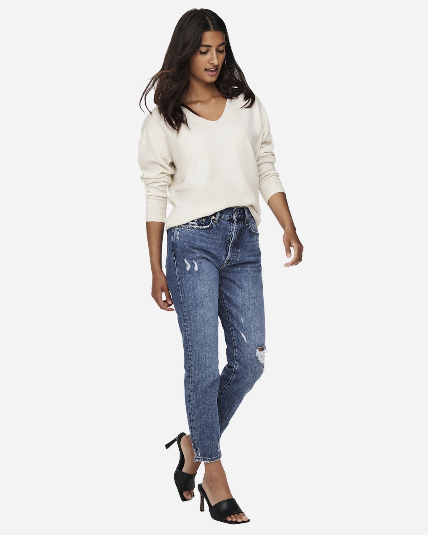 Maglione ONLY RICA W - Beige - 3 | Cisalfa Sport