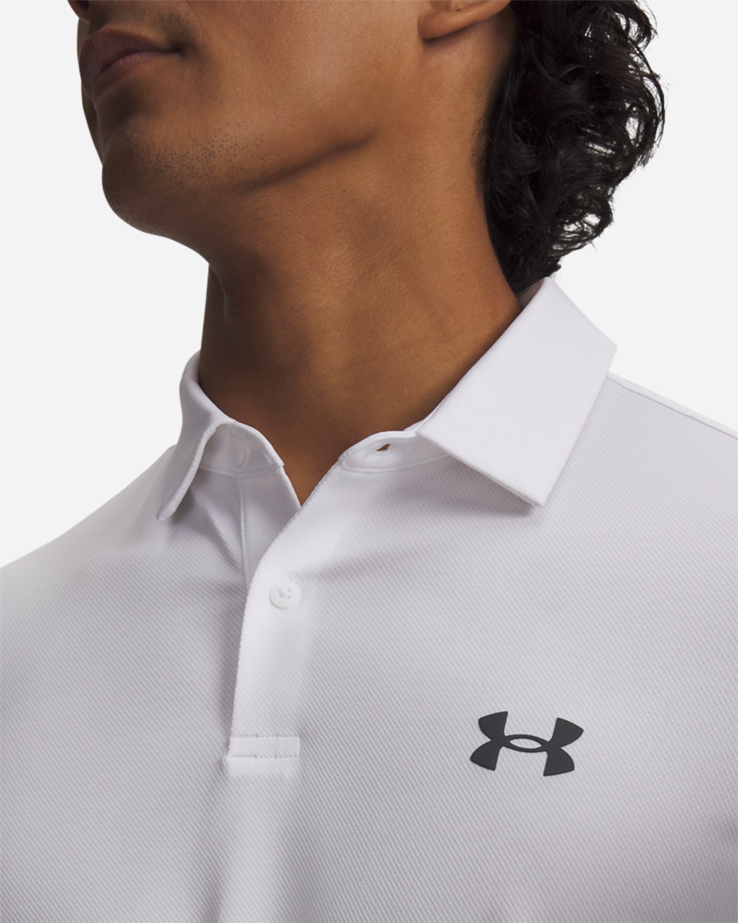T-shirt UNDER ARMOUR MATCHPLAY M - Bianco - 2 | Cisalfa Sport
