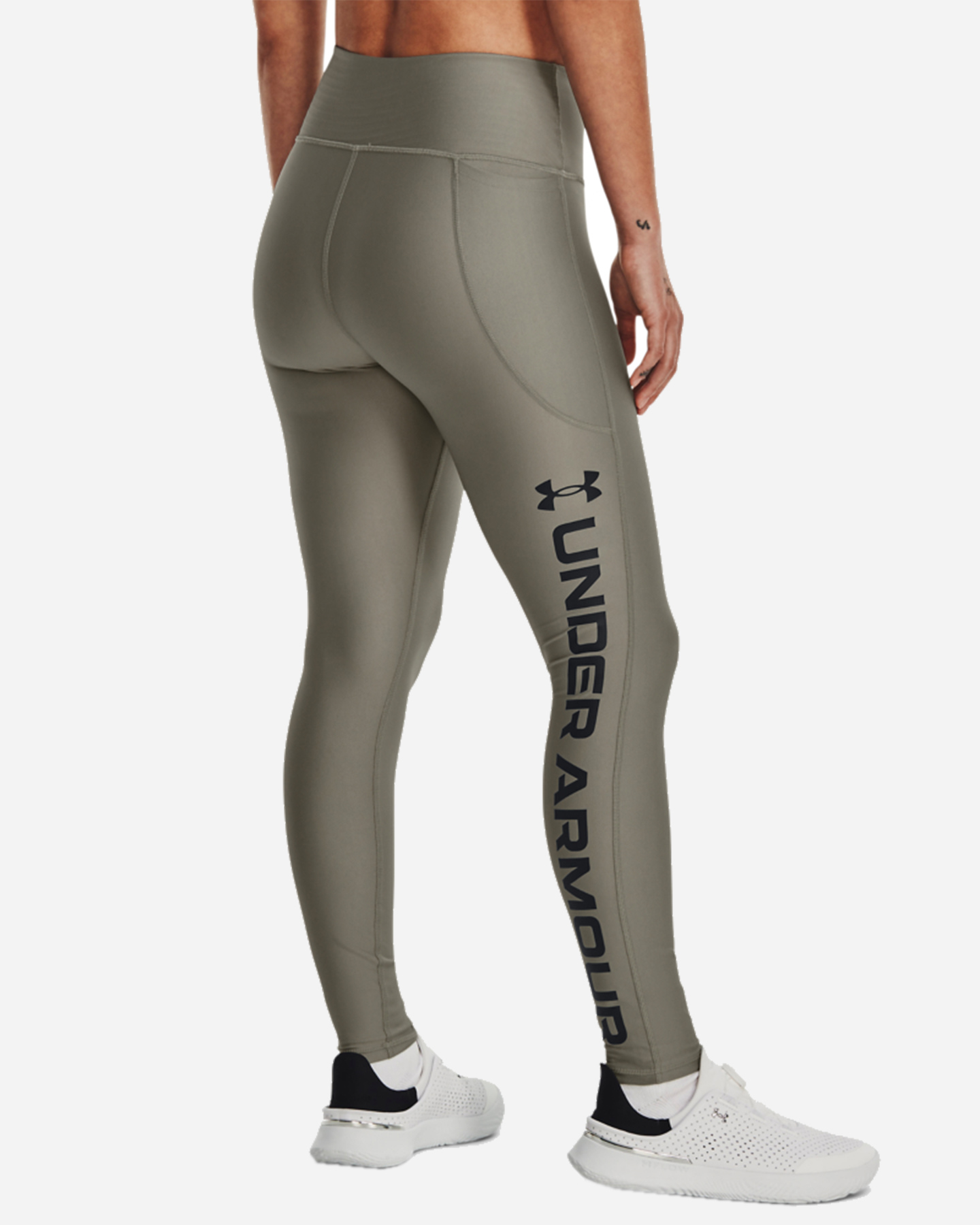Leggings UNDER ARMOUR BIG LOGO W - Verde - 1 | Cisalfa Sport