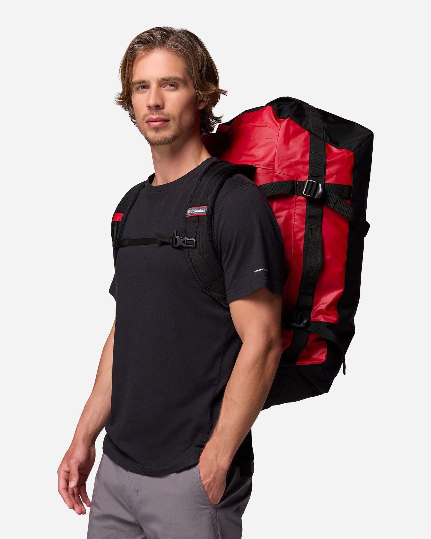 Borsa COLUMBIA LANDROAMER 60L  - Rosso - 4 | Cisalfa Sport