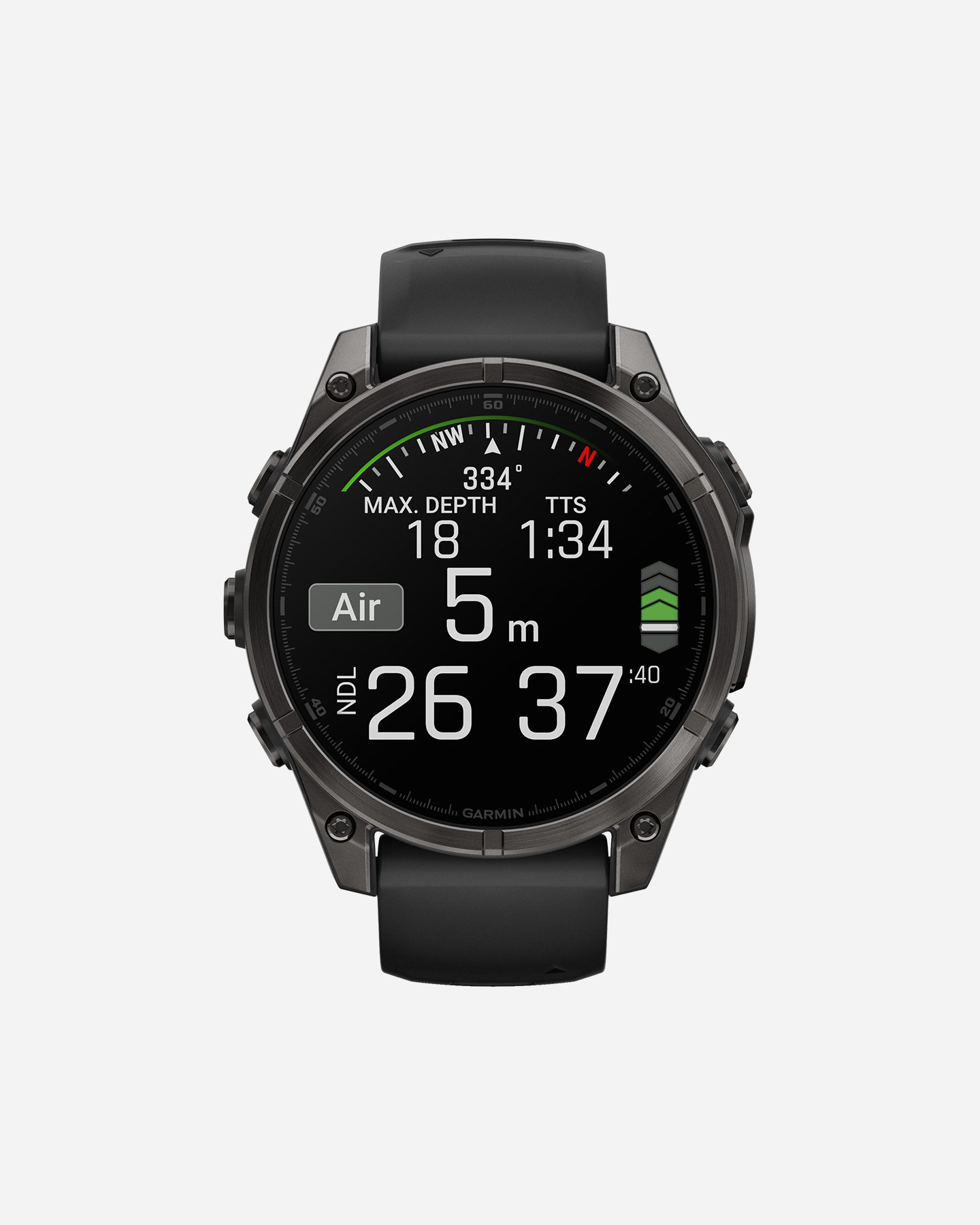 Orologio multifunzione GARMIN FENIX 8 AMOLED 47MM SAPPHIRE  - Nero - 1 | Cisalfa Sport