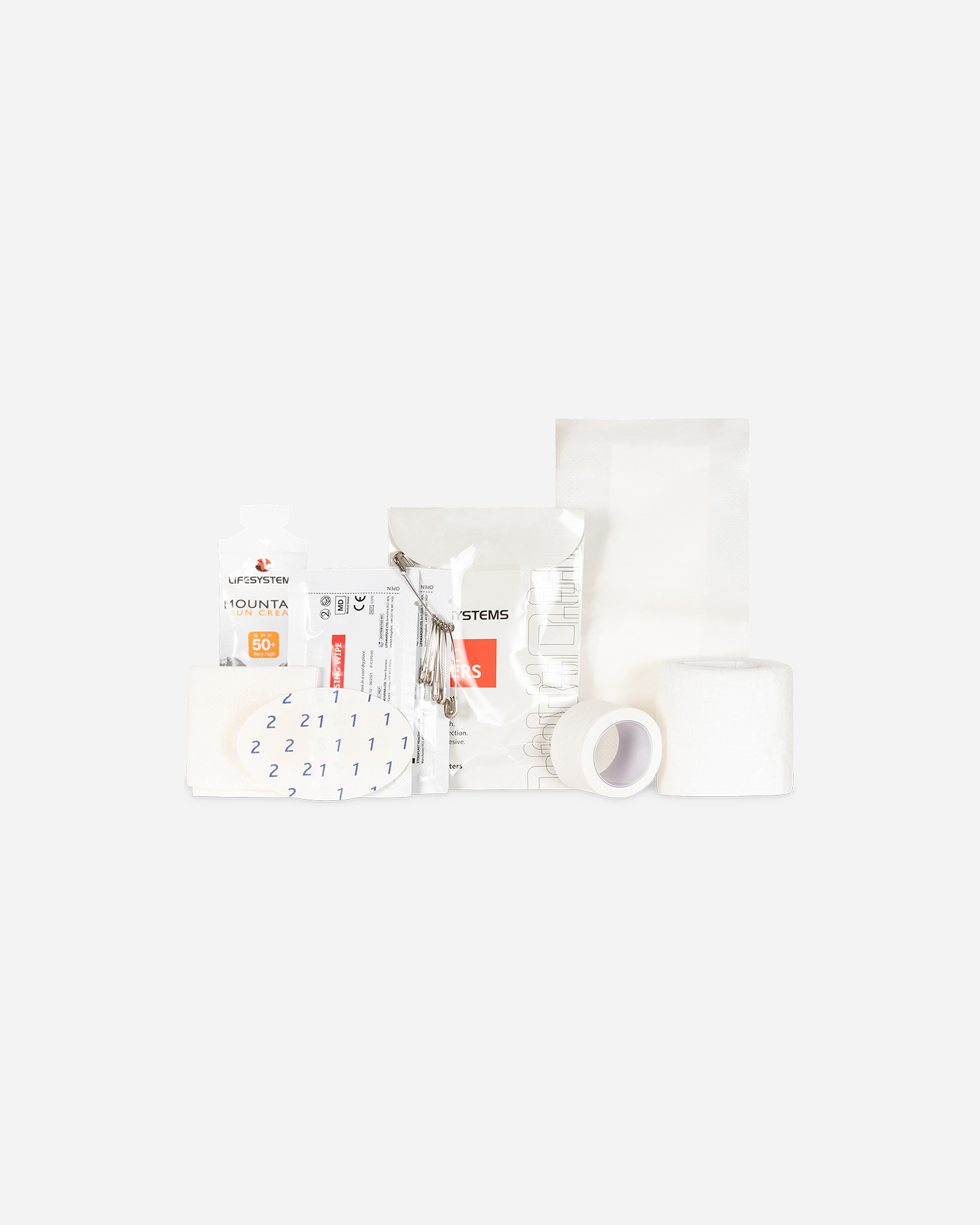 Kit primo soccorso LIFESYSTEM KIT PRIMO SOCCORSO LIGHT & DRY NANO 200  - Rosso - 1 | Cisalfa Sport