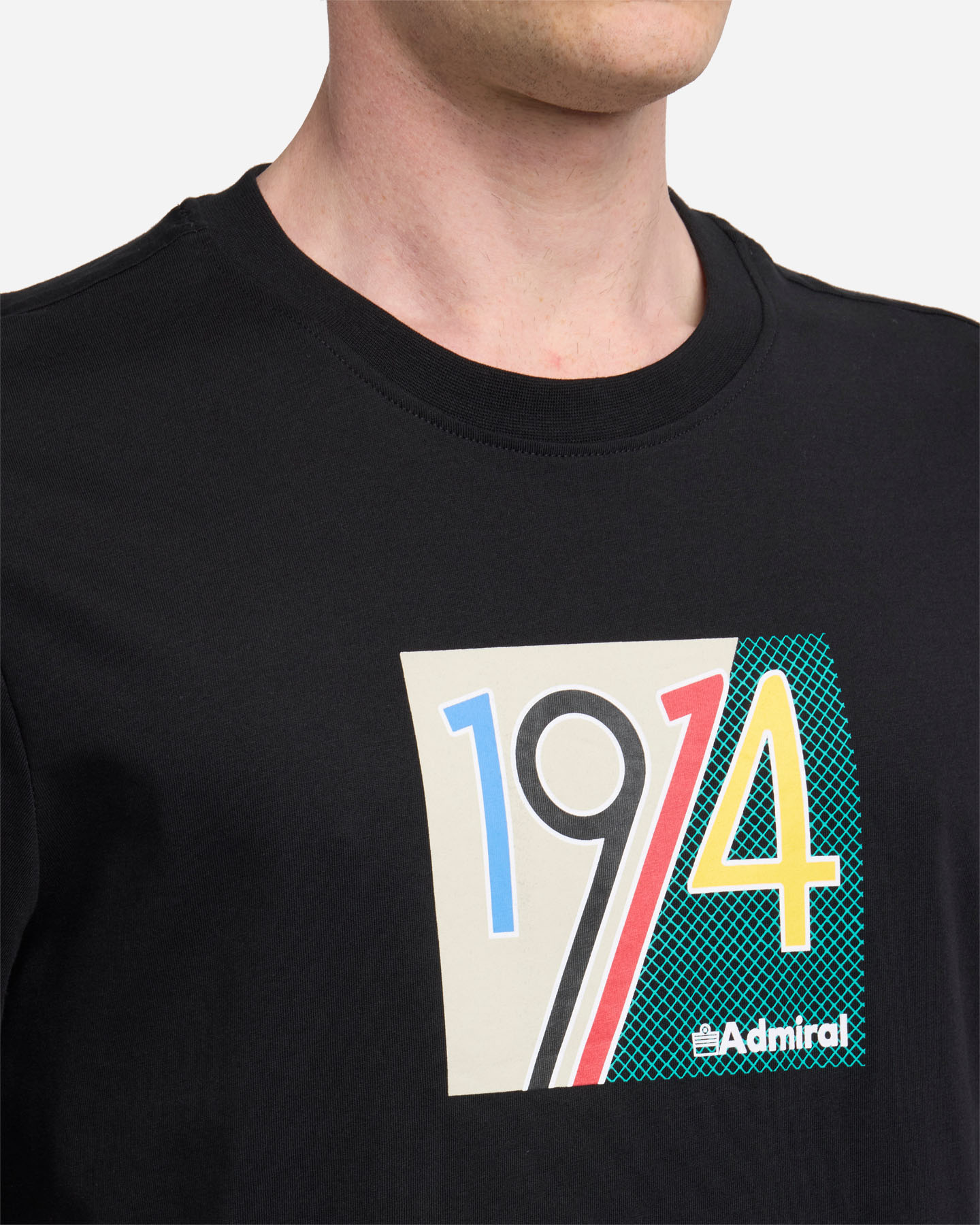 T-shirt ADMIRAL ESSENTIAL COLLEGE M - Nero - 5 | Cisalfa Sport
