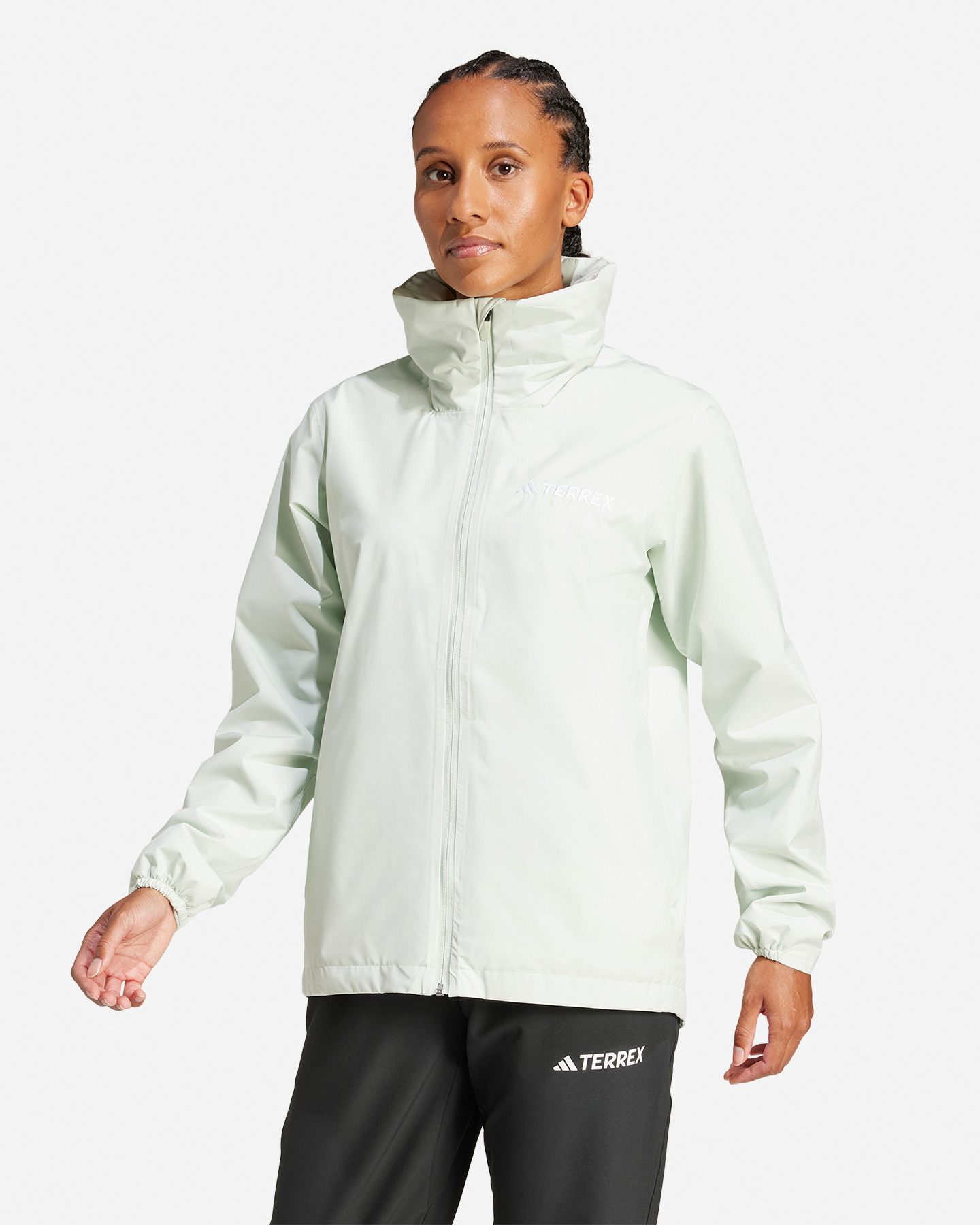 Giacca outdoor ADIDAS MT ESS W - Verde - 1 | Cisalfa Sport