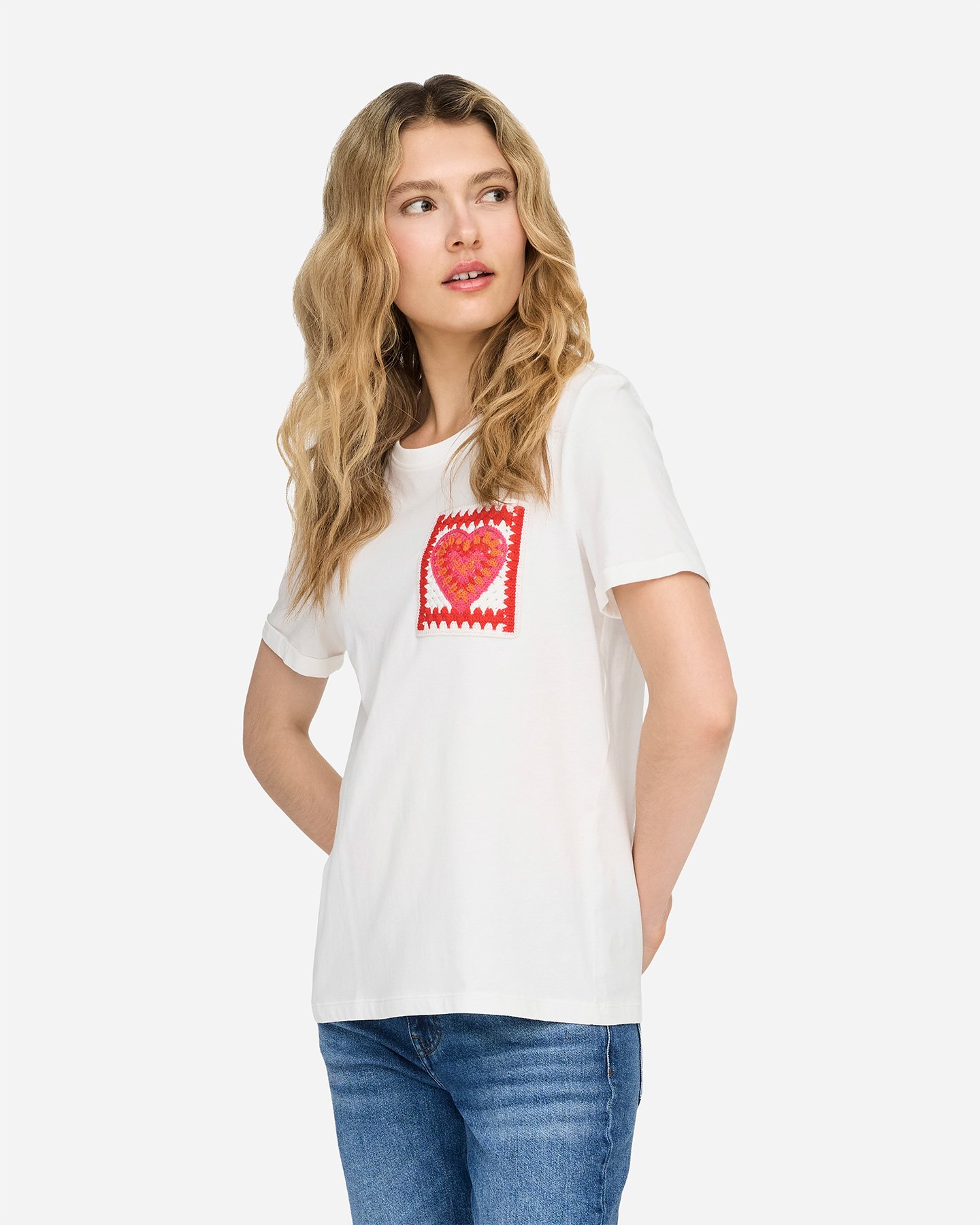 T-shirt ONLY LUMA CROCHET W - Bianco - 0 | Cisalfa Sport