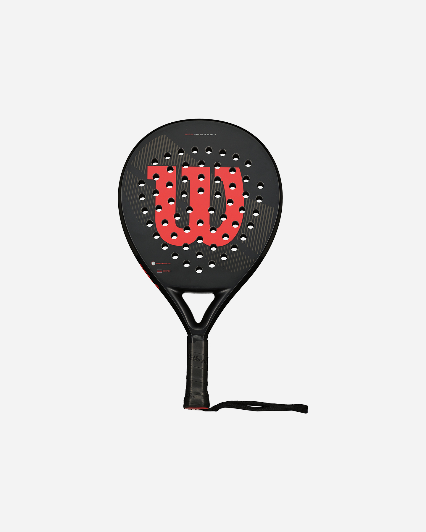 Racchetta padel performance WILSON PRO STAFF TEAM TX PADEL  - Nero - 0 | Cisalfa Sport