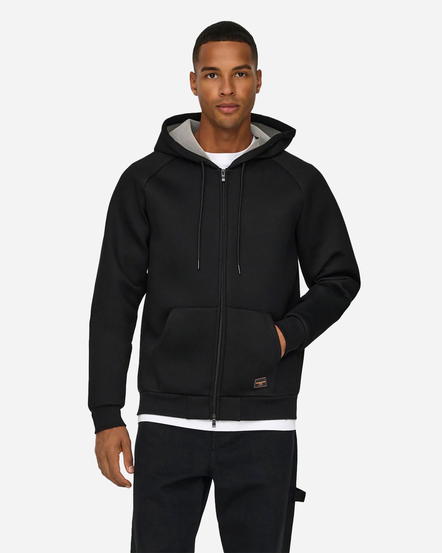 Felpa ONLY & SONS BOBBEY M - Nero - 2 | Cisalfa Sport