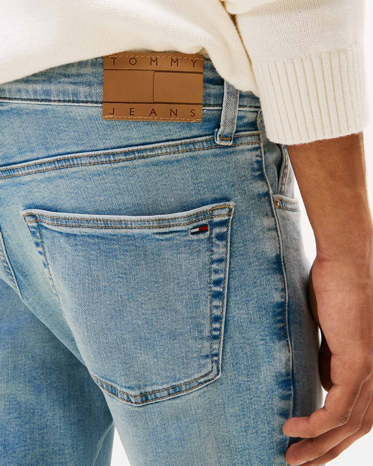 Jeans TOMMY HILFIGER SCANTON SLIM DENIM M - Denim - 4 | Cisalfa Sport