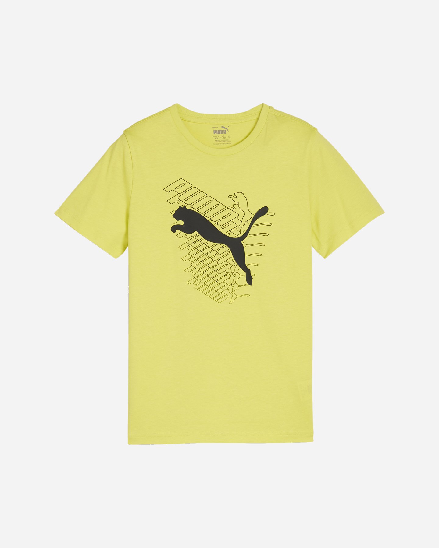 T-shirt PUMA GRAPHIC JR - Verde - 0 | Cisalfa Sport