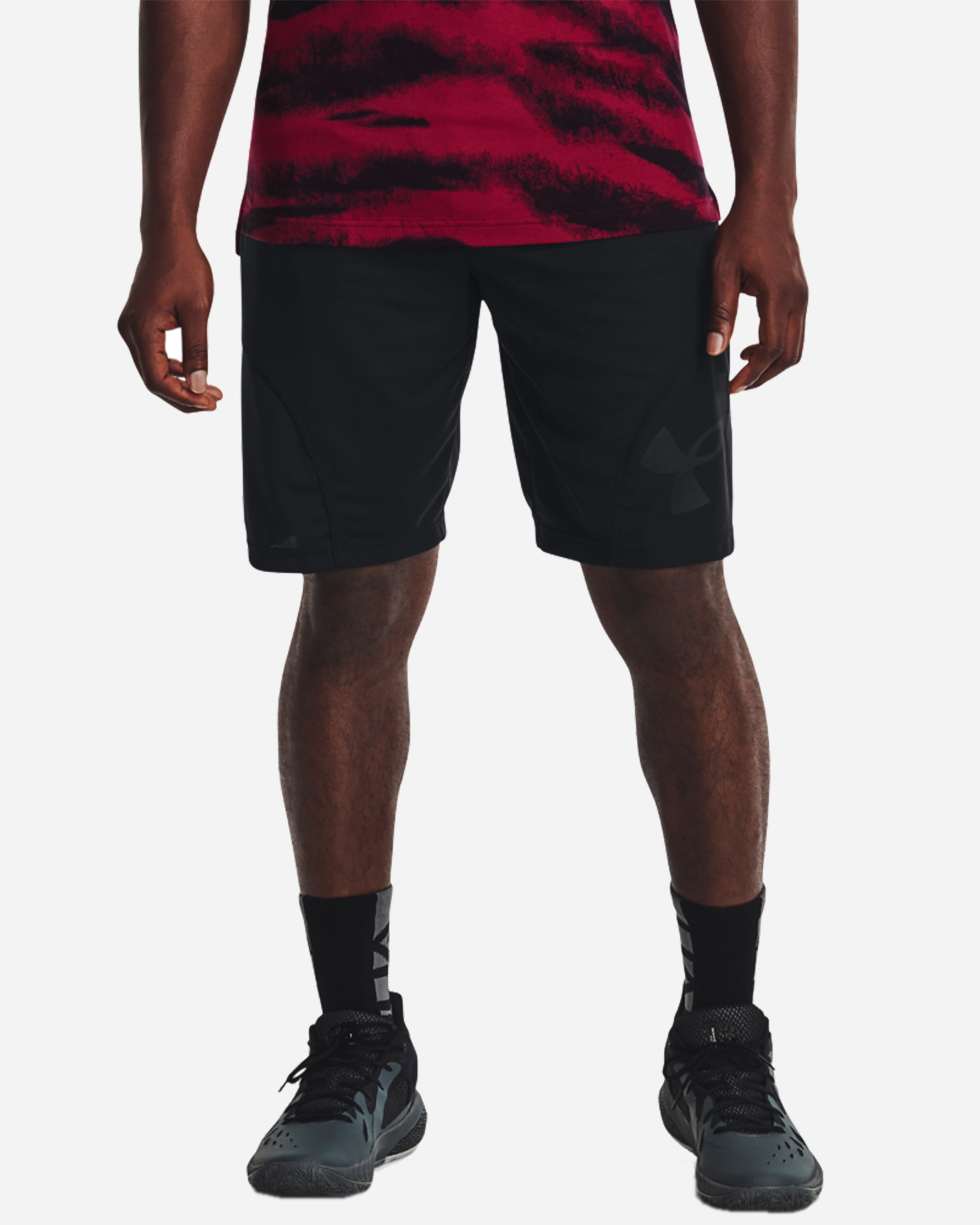 Pantaloncini basket UNDER ARMOUR PERIMETER 11" M - Nero - 2 | Cisalfa Sport