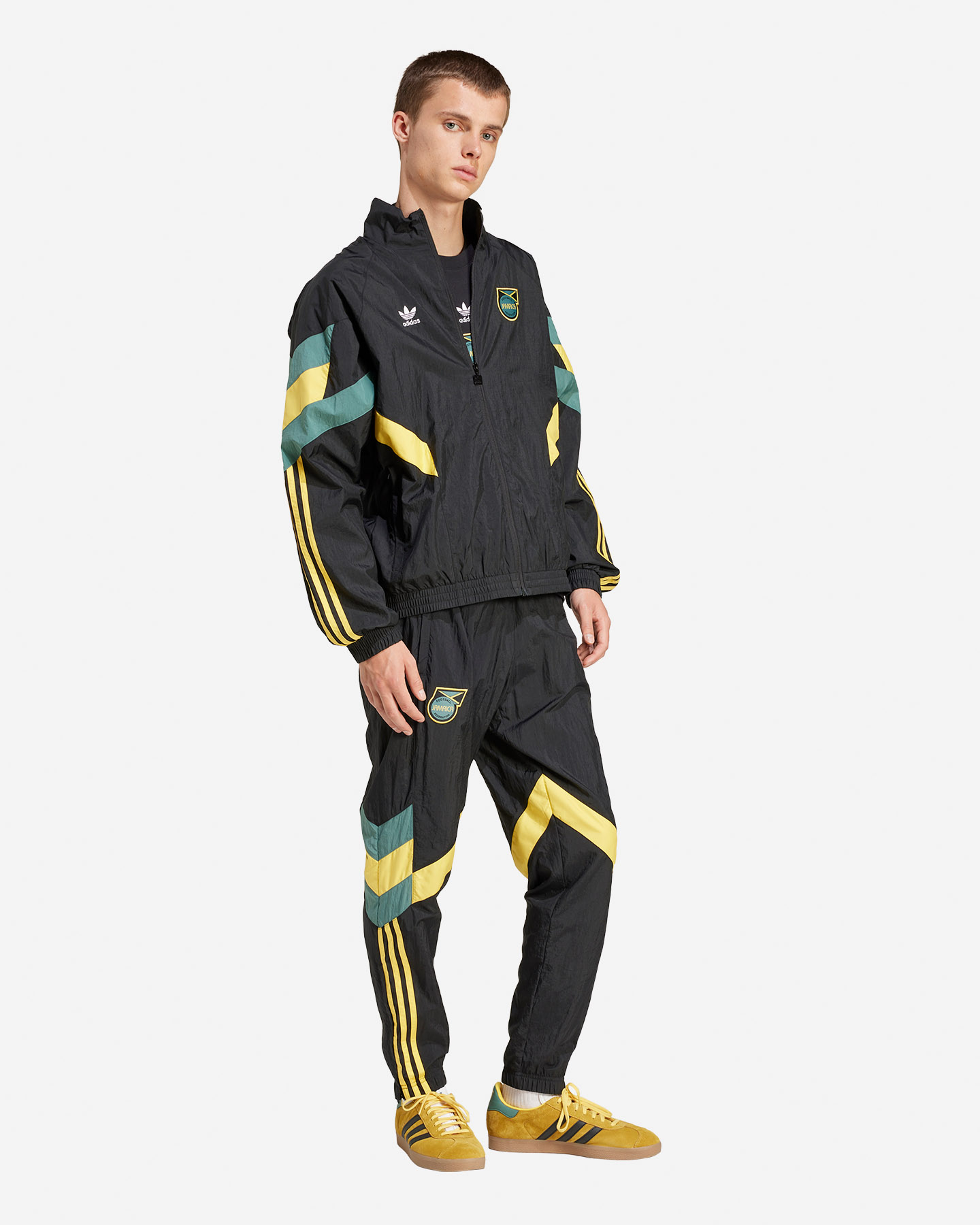 Abbigliamento calcio ufficiale ADIDAS JAMAICA 24-25 OG M - Nero - 3 | Cisalfa Sport