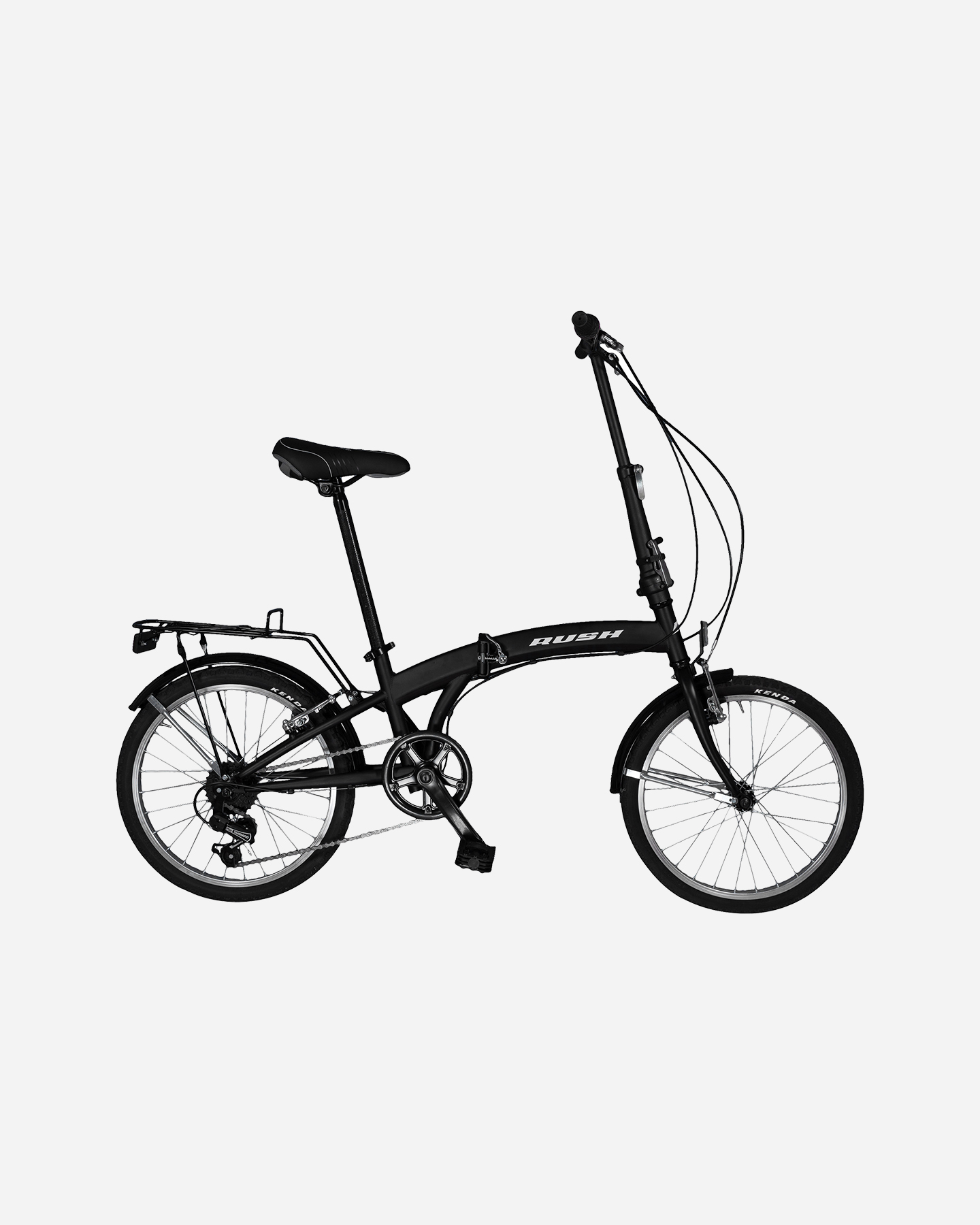 Rush - Bicicletta Pieghevole - City Bike - Unisex