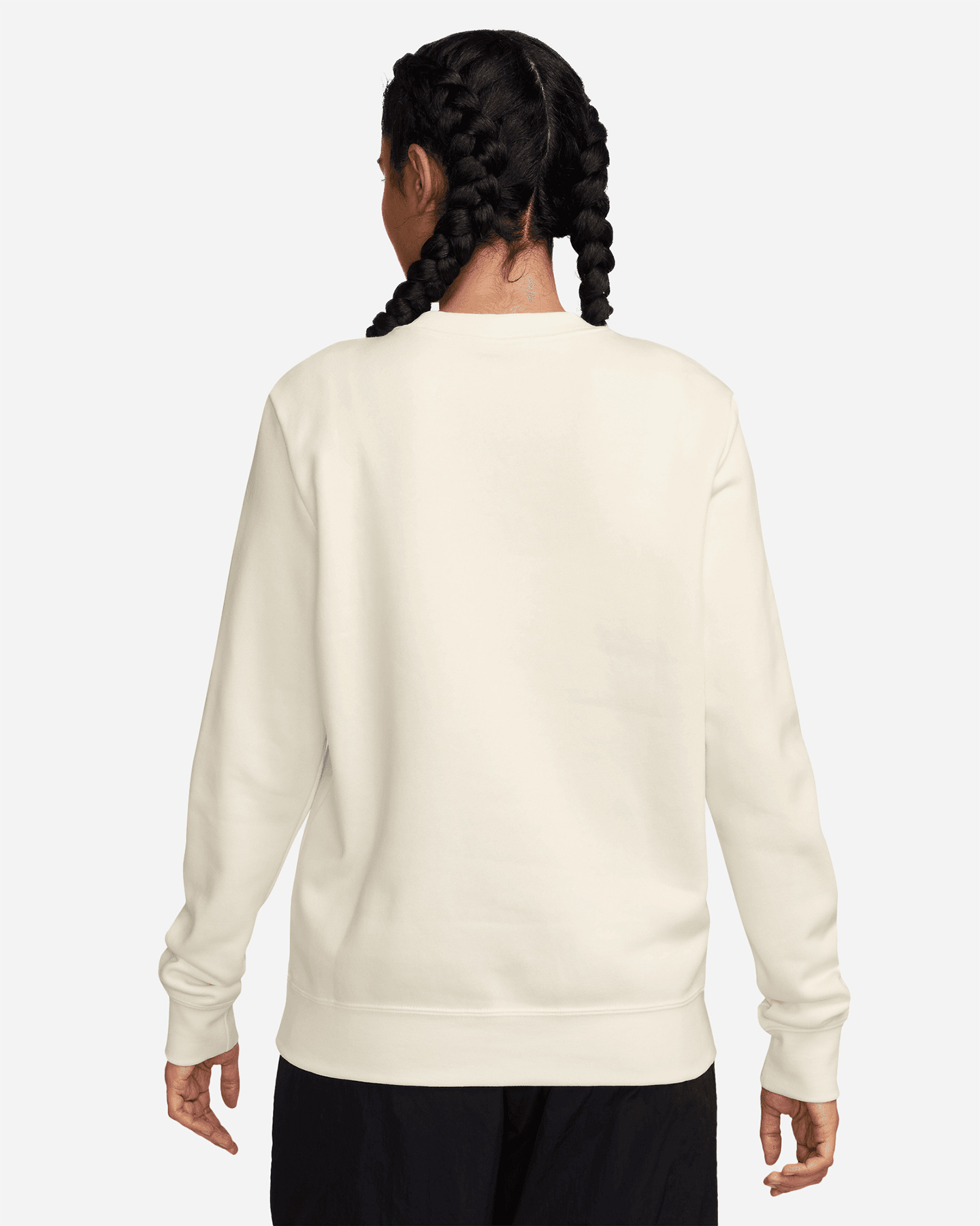 Felpa NIKE BIG LOGO CLUB W - Bianco - 1 | Cisalfa Sport