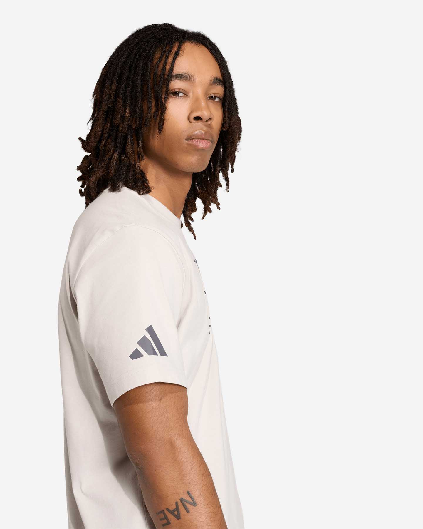 T-shirt ADIDAS AUDI TEAM DNA M - Beige - 4 | Cisalfa Sport