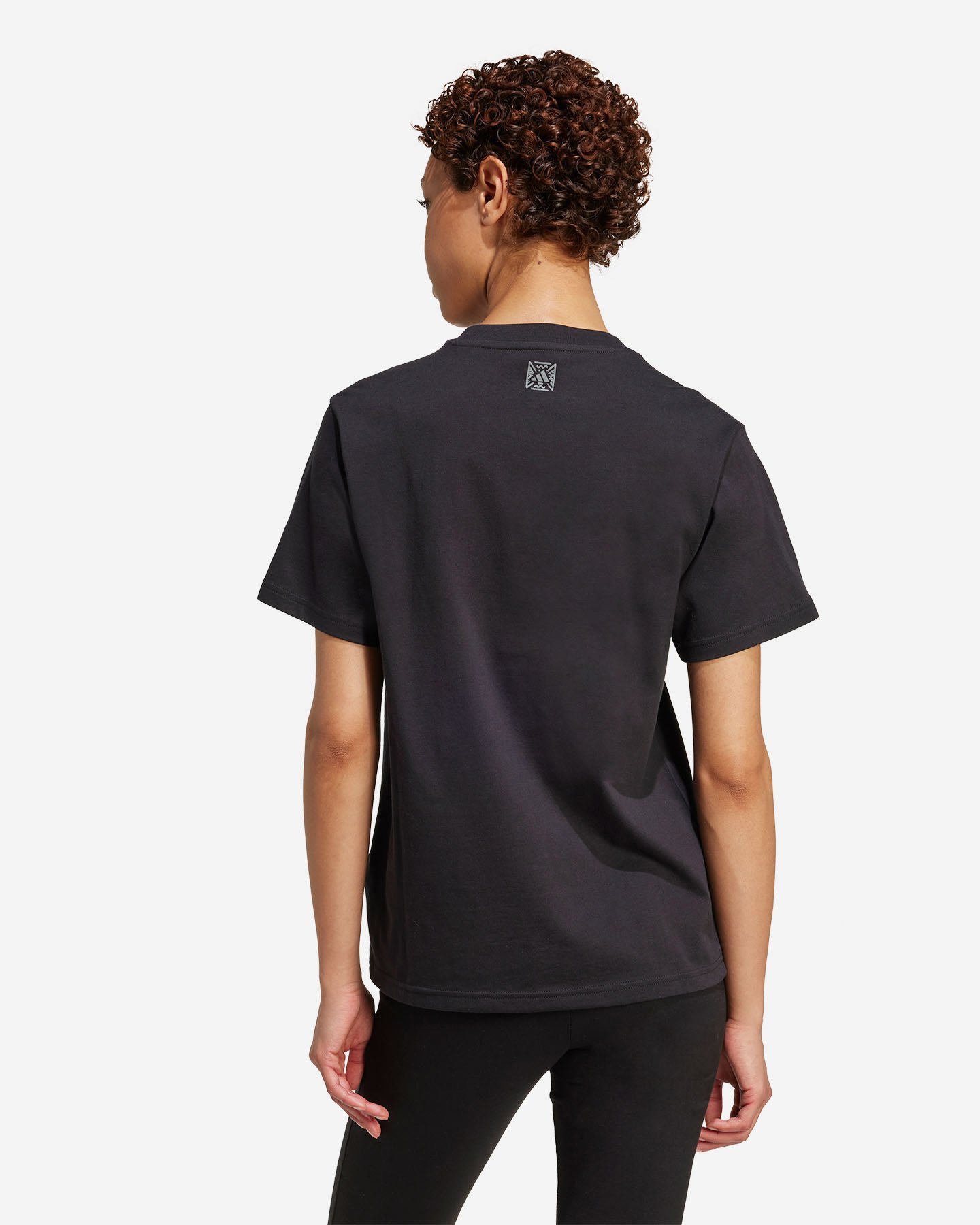 T-shirt ADIDAS BIG LOGO CAMOU W - Nero - 2 | Cisalfa Sport