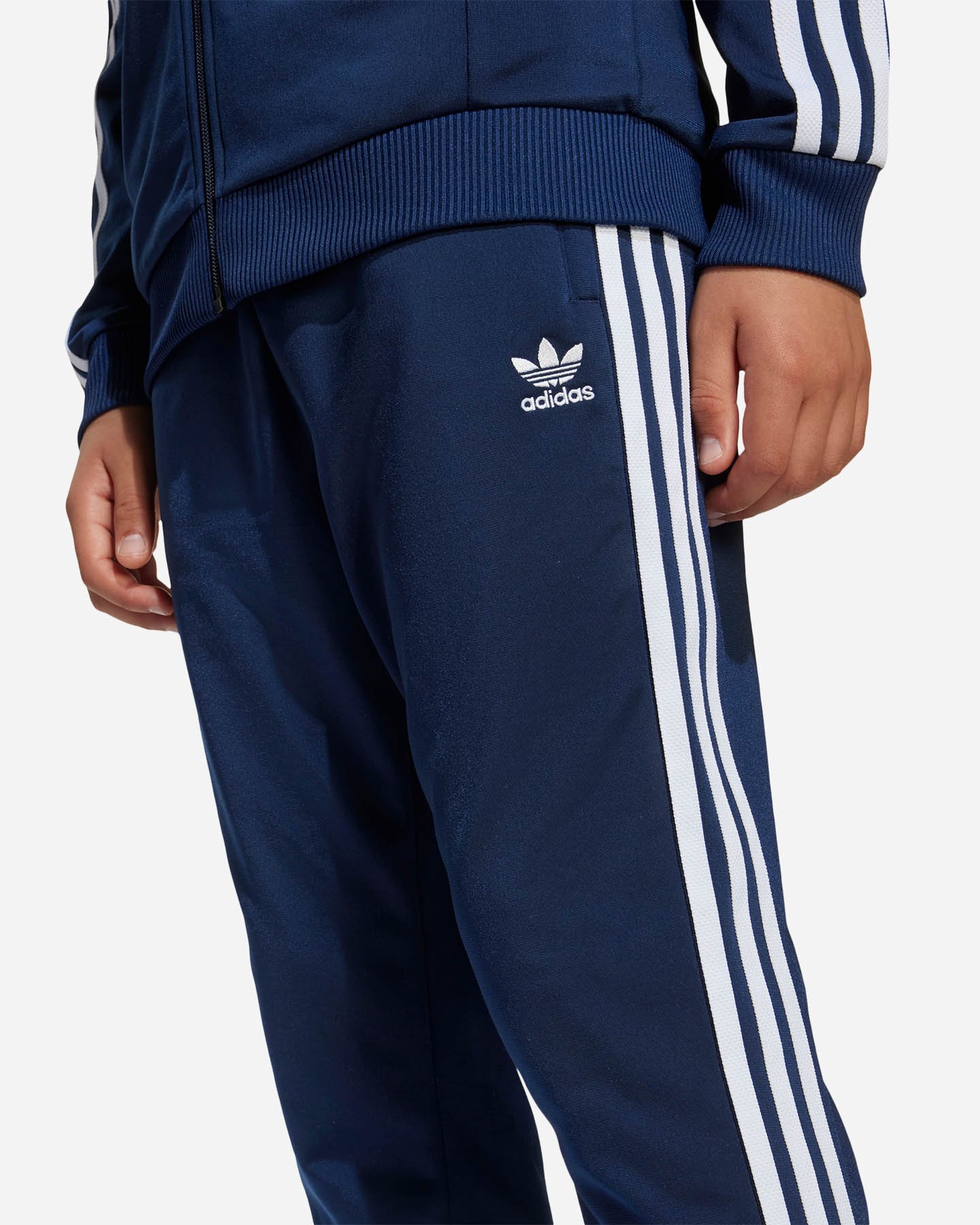 Pantalone ADIDAS SUPERICONS JR - Blu - 5 | Cisalfa Sport