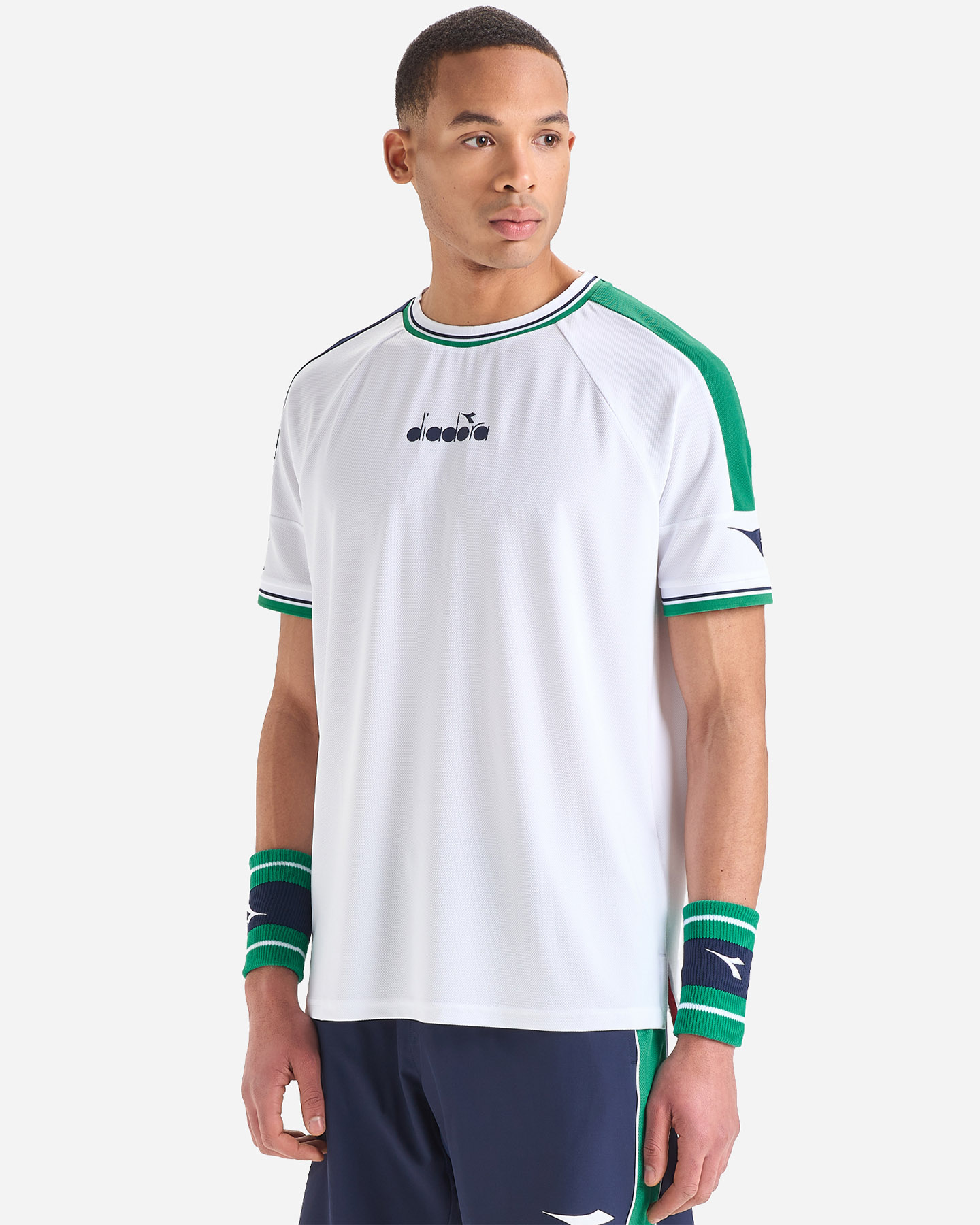 T-shirt tennis DIADORA ICON M - Bianco - 1 | Cisalfa Sport