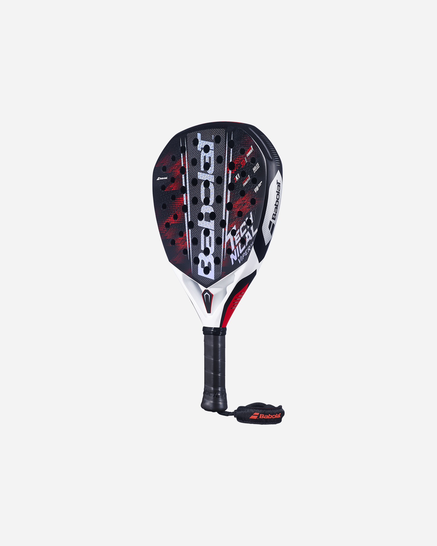 Racchetta padel performance BABOLAT TECHNICAL VIPER 3.0  - Rosso - 1 | Cisalfa Sport