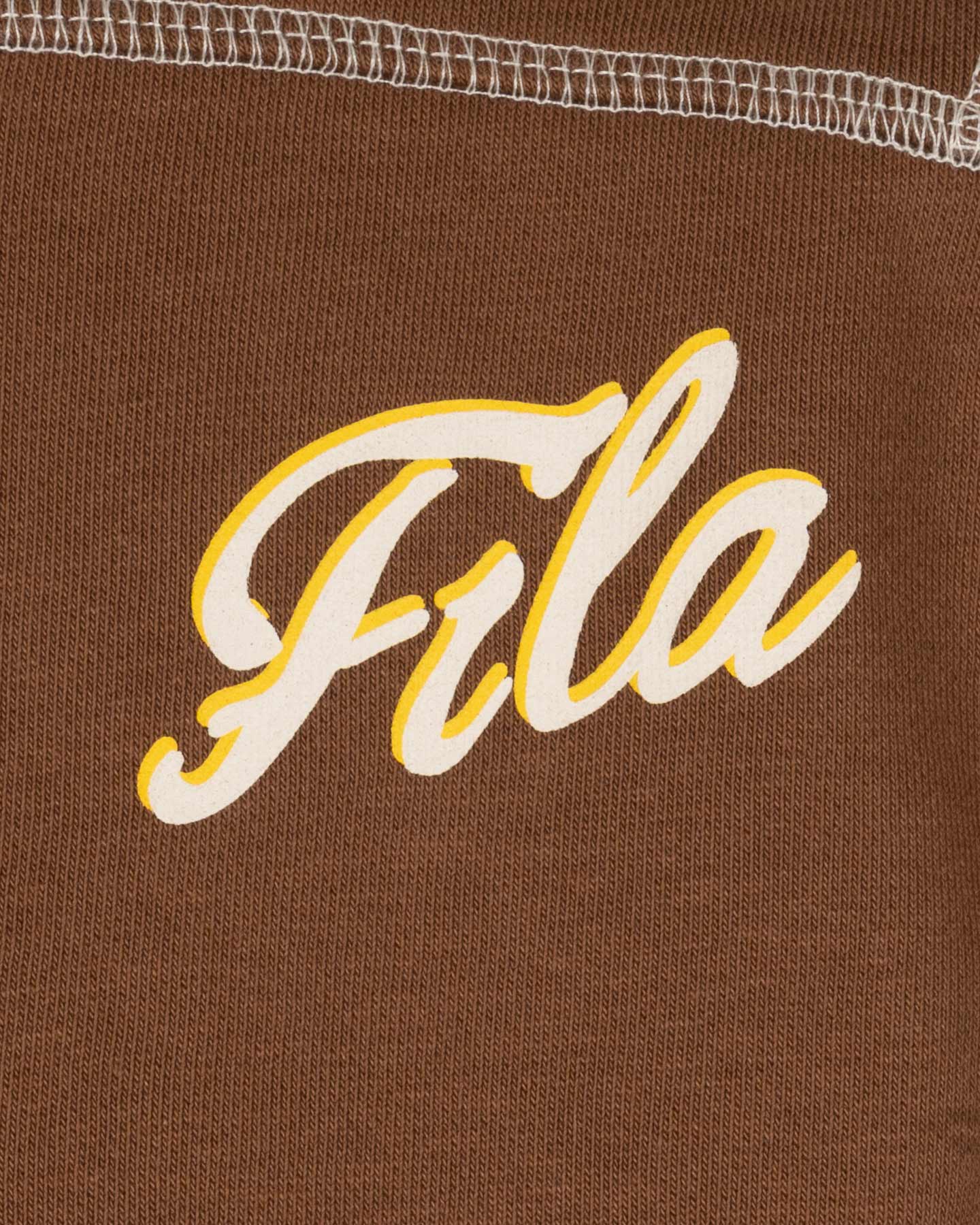 Felpa FILA SIXTY PATCH JR - Marrone - 2 | Cisalfa Sport