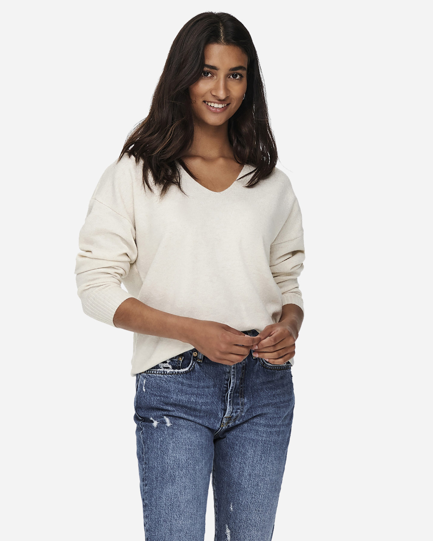 Maglione ONLY RICA W - Beige - 2 | Cisalfa Sport