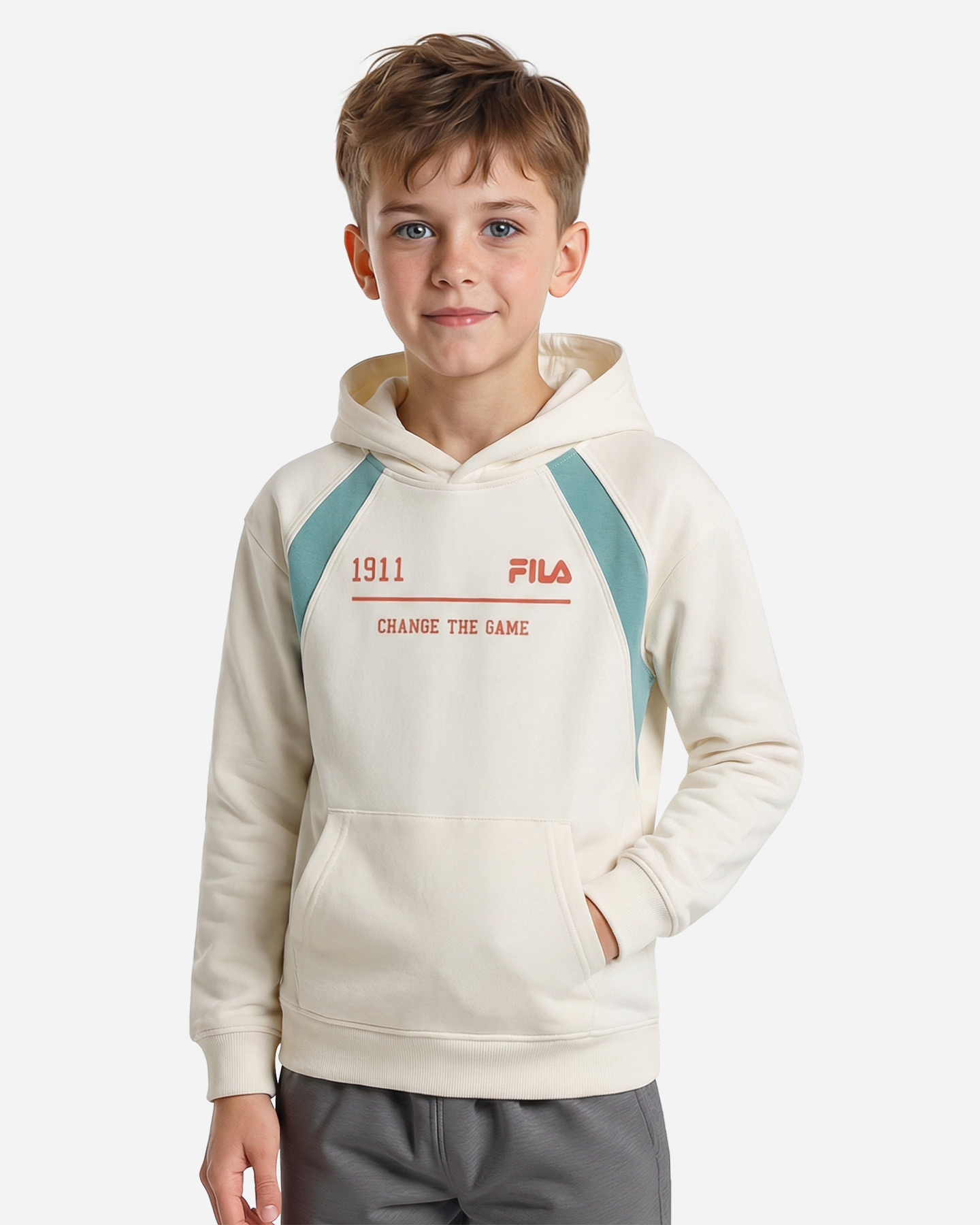 Felpa FILA CONTEMPORARY STREET STYLE JR - Bianco - 2 | Cisalfa Sport