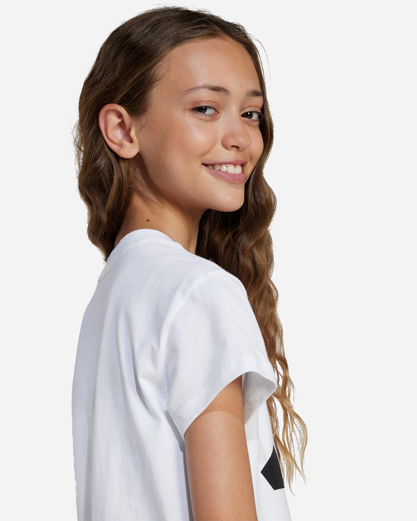 T-shirt ADIDAS ESSENTIALS JR - Bianco - 5 | Cisalfa Sport