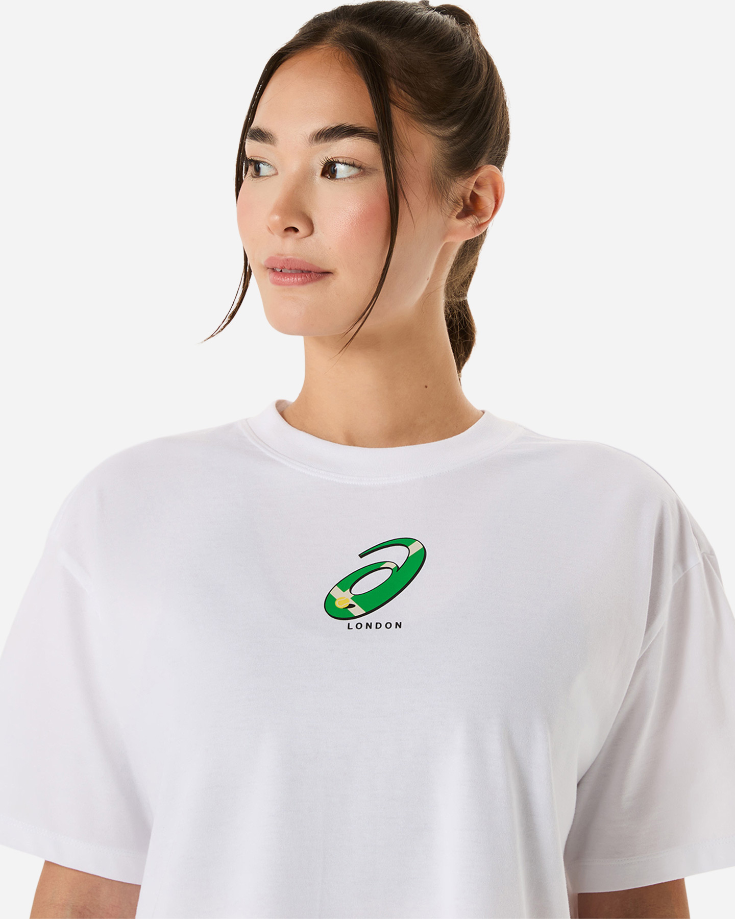 T-shirt tennis ASICS COURT GRAPHIC W - Color mix - 4 | Cisalfa Sport