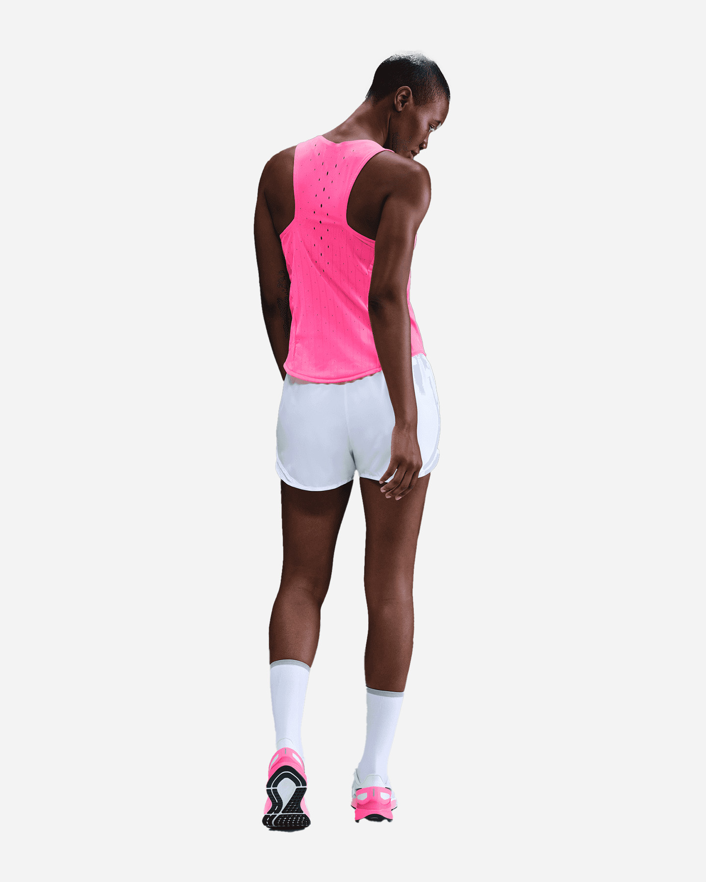 Canotta running NIKE AEROSWIFT W - Fucsia - 3 | Cisalfa Sport