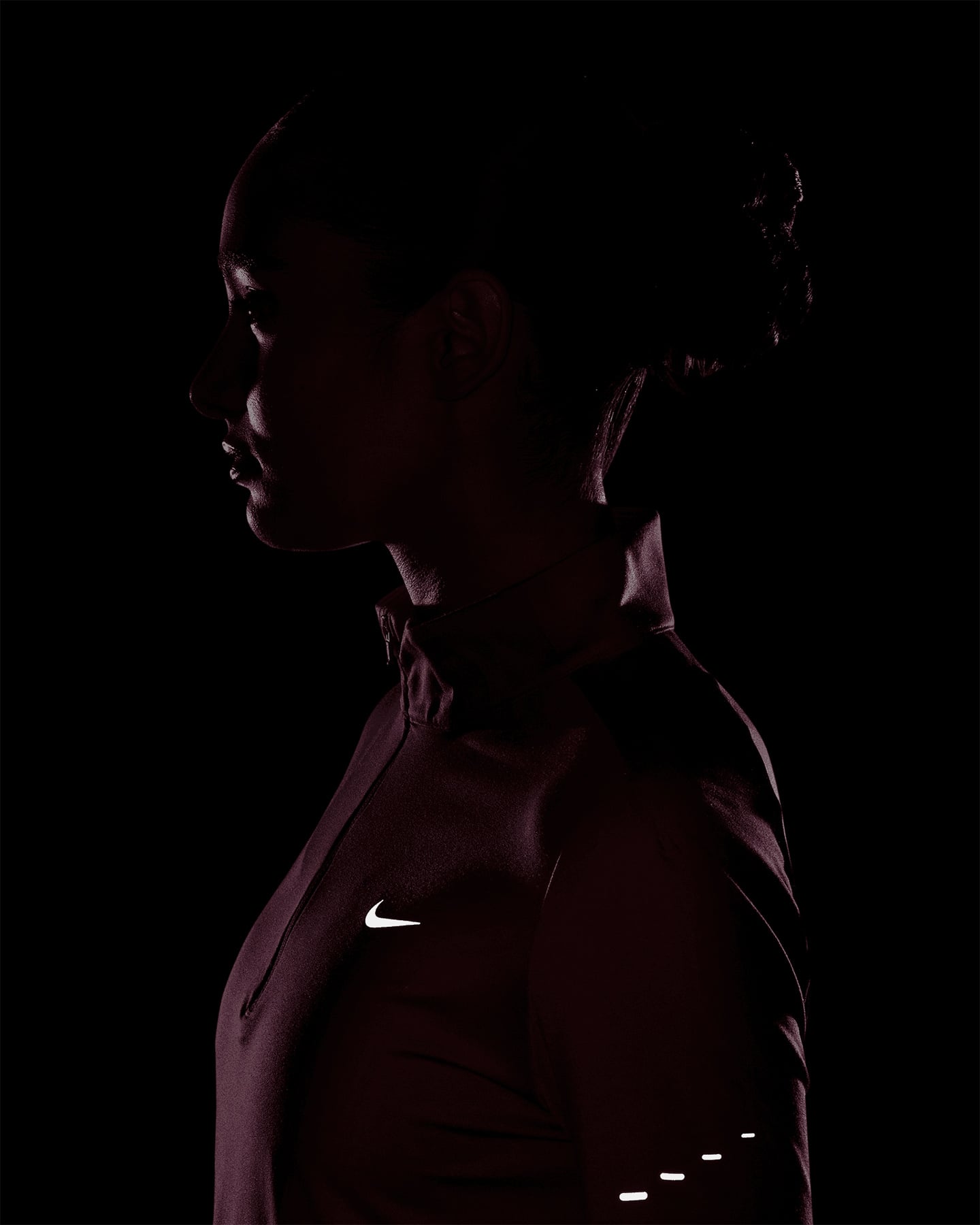 Maglia running NIKE SWIFT LS W - Viola - 3 | Cisalfa Sport