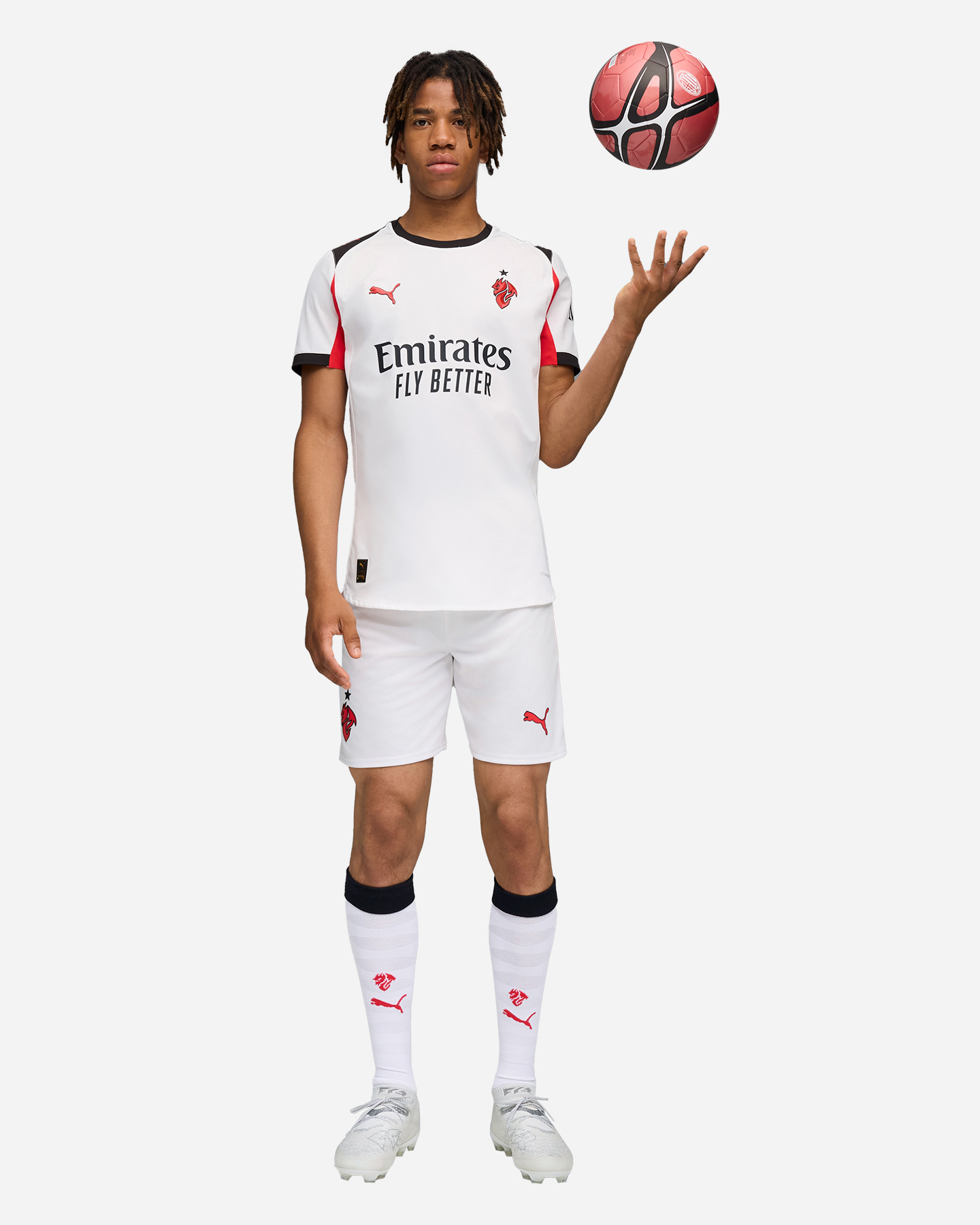 Pantaloncini calcio ufficiali PUMA MILAN HOME REPLICA 25-26 M - Nero - 4 | Cisalfa Sport