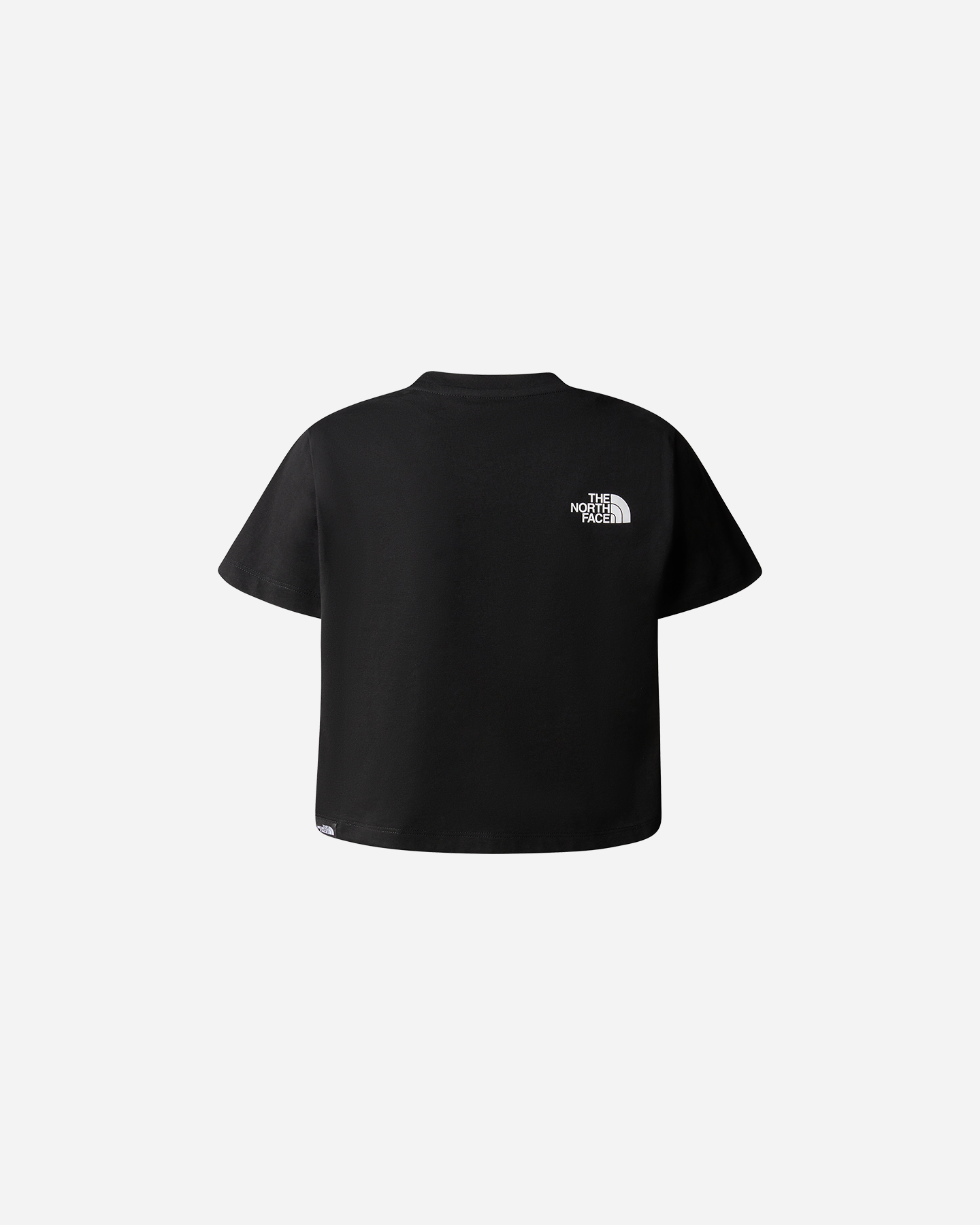 T-shirt THE NORTH FACE CROP EASY TEE JR - Nero - 1 | Cisalfa Sport