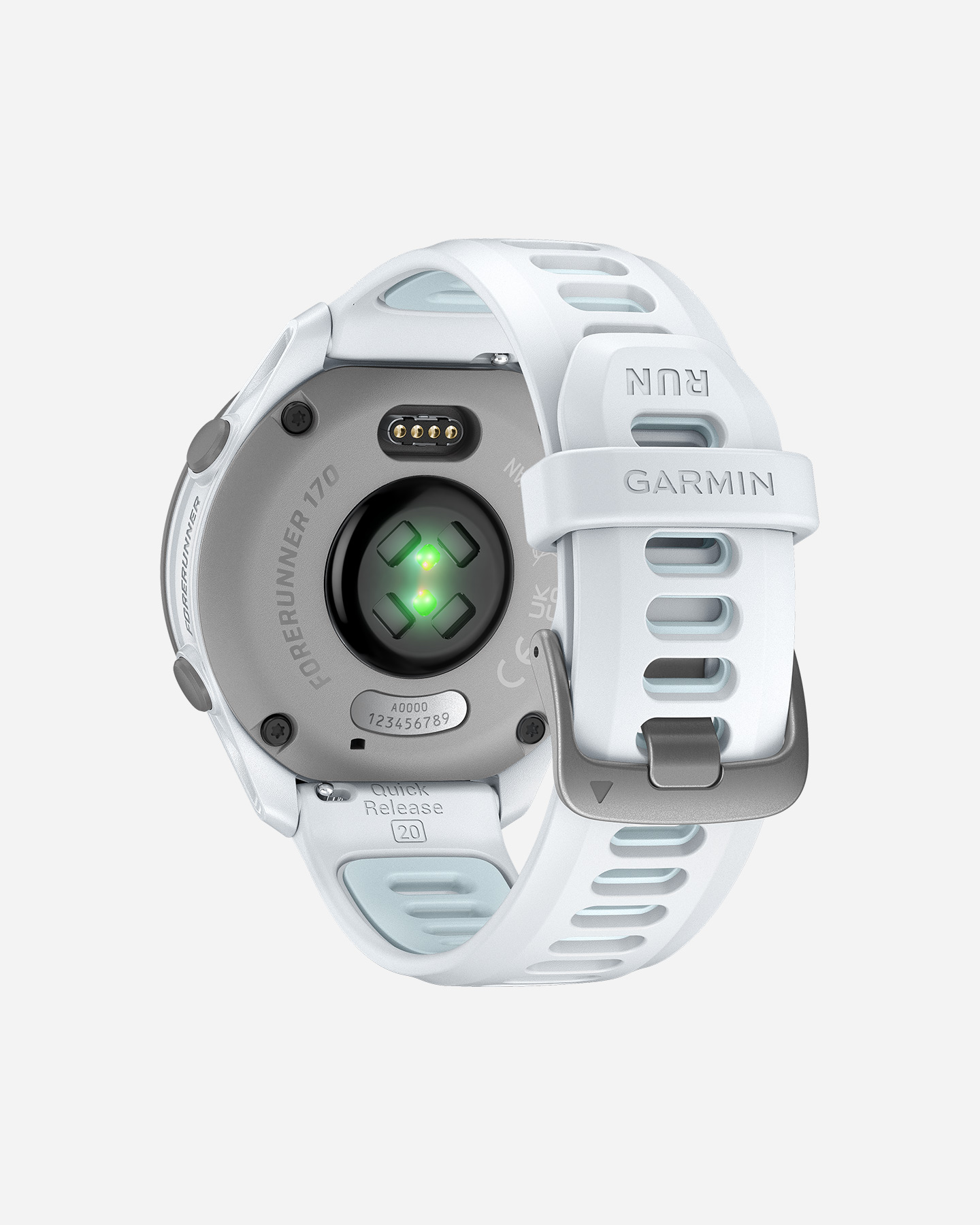 Orologio multifunzione GARMIN FORERUNNER 170  - Bianco - 4 | Cisalfa Sport