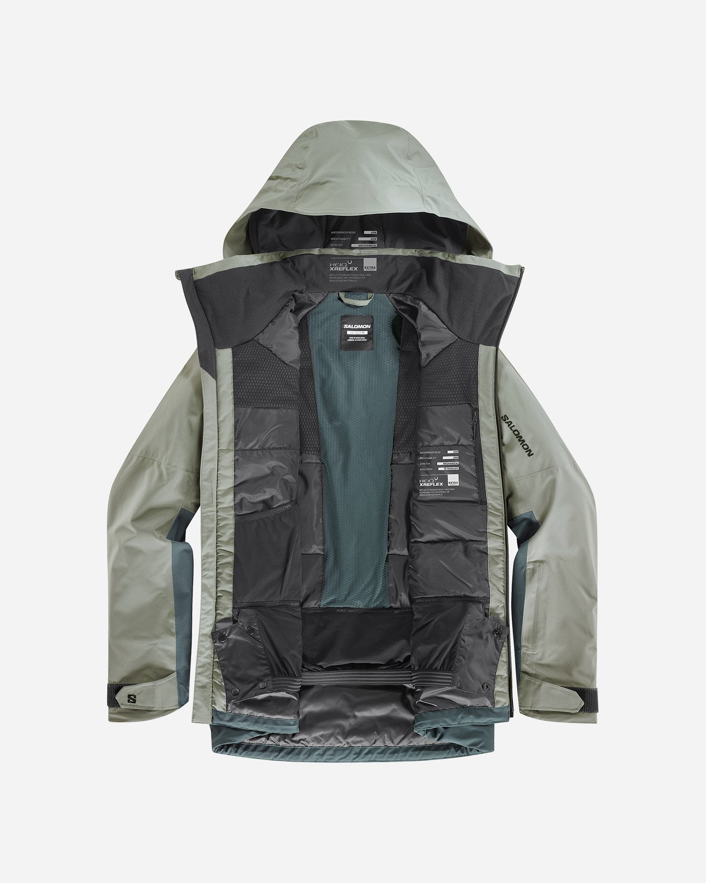 Giacca sci SALOMON BRILLIANT 2.0 M - Verde - 1 | Cisalfa Sport